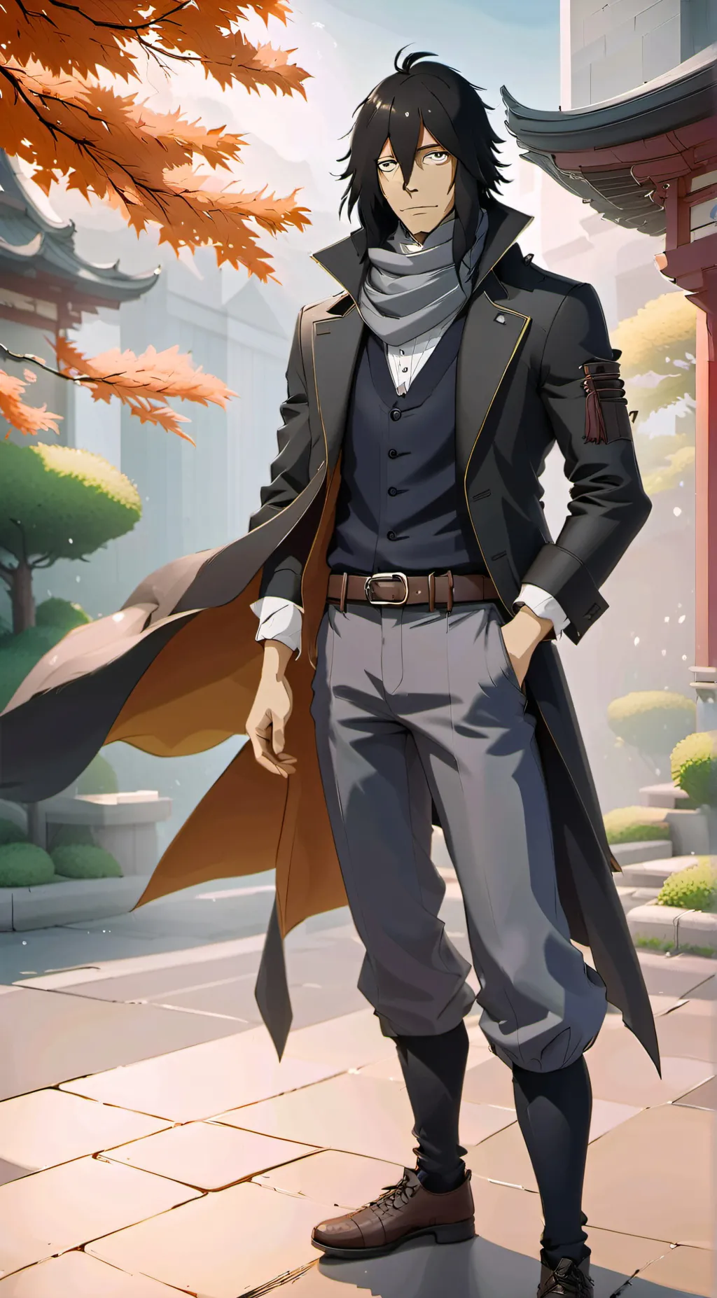 ai character: Mic x Aizawa  background