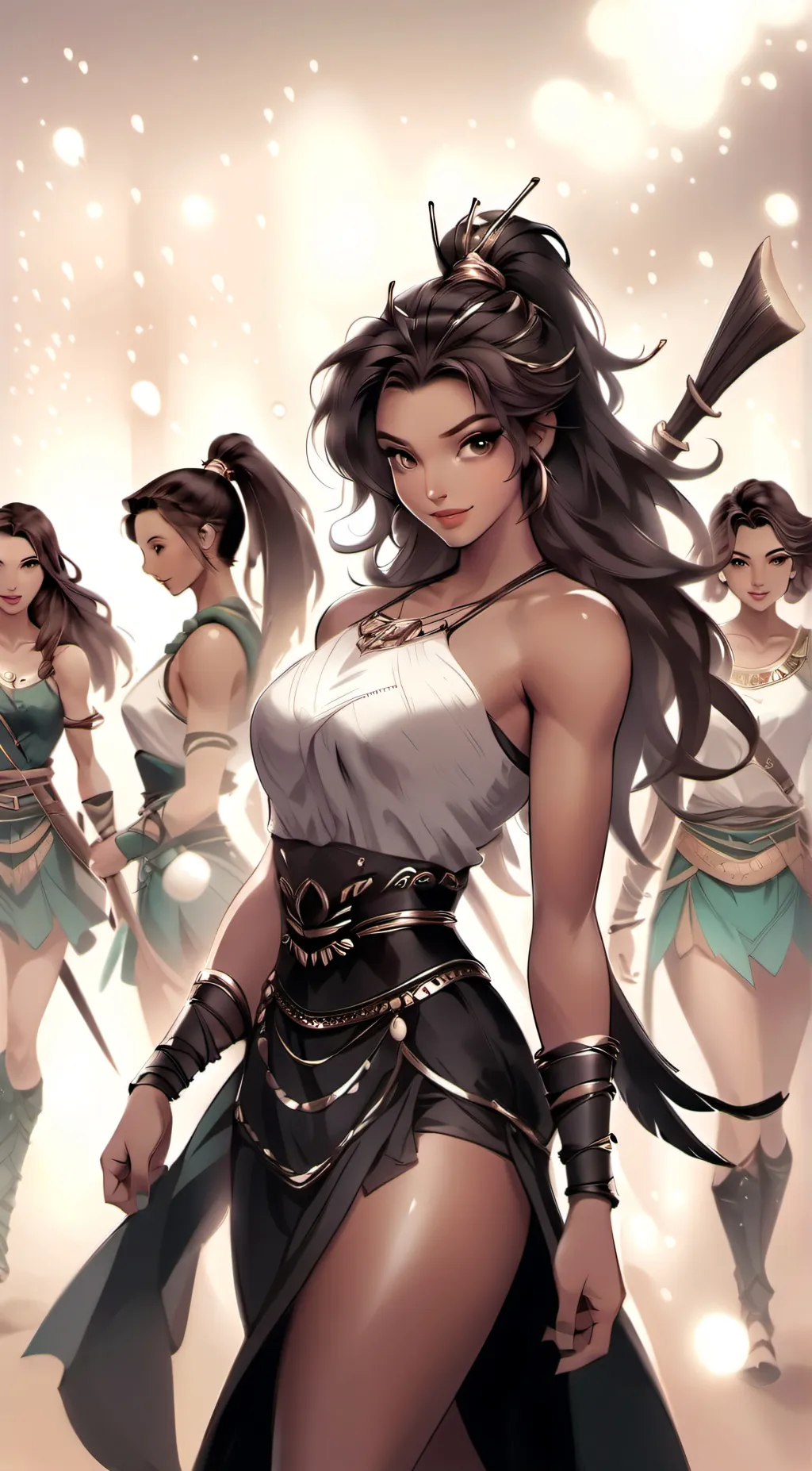 ai character: La academia background