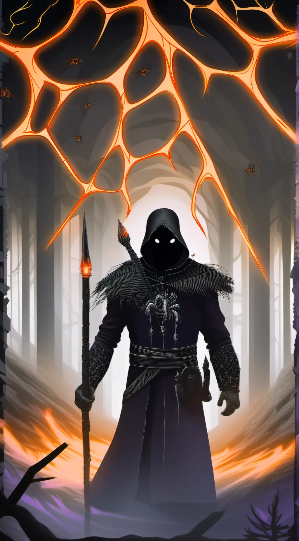 ai character: Dark signers background