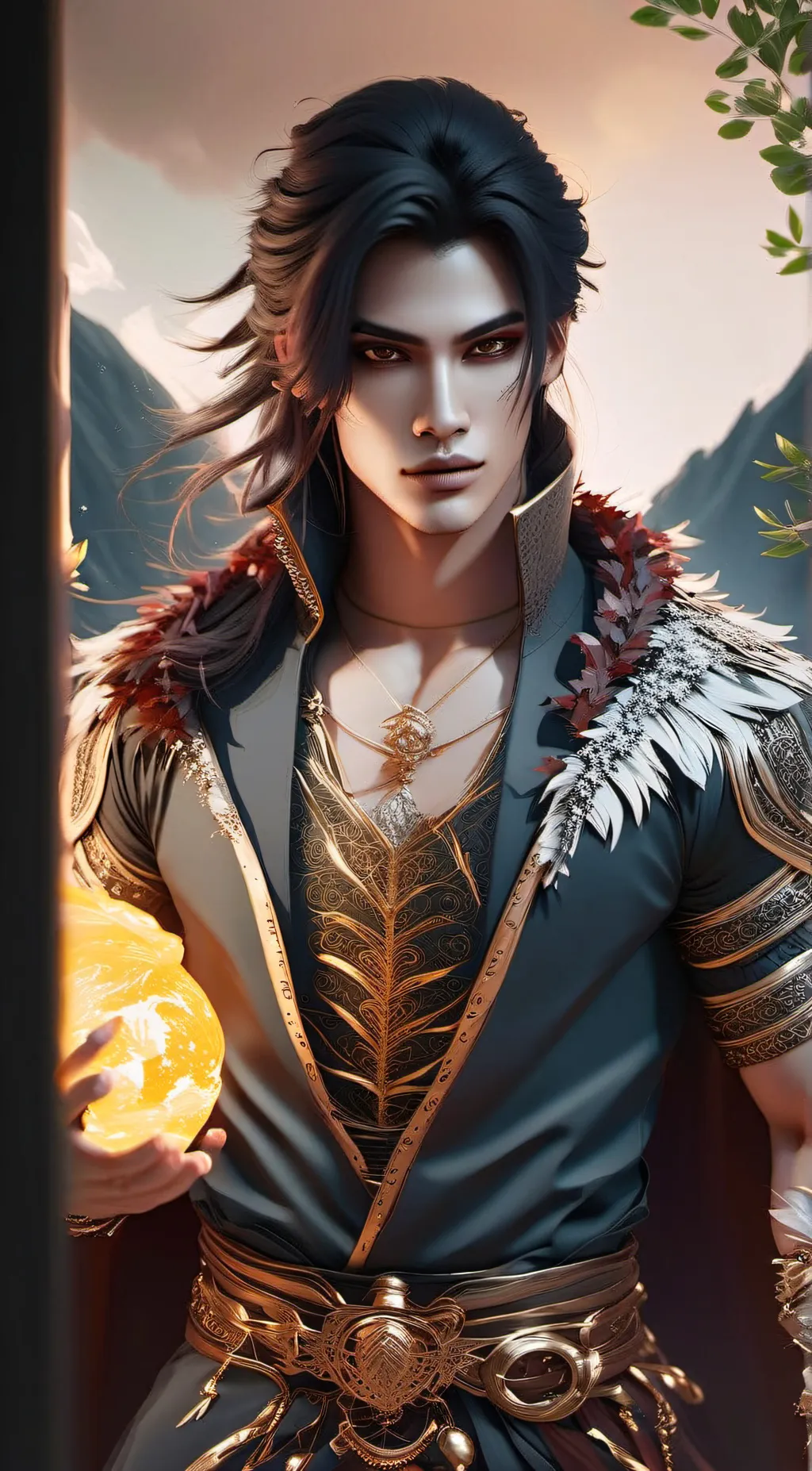 ai character: King Rieka background