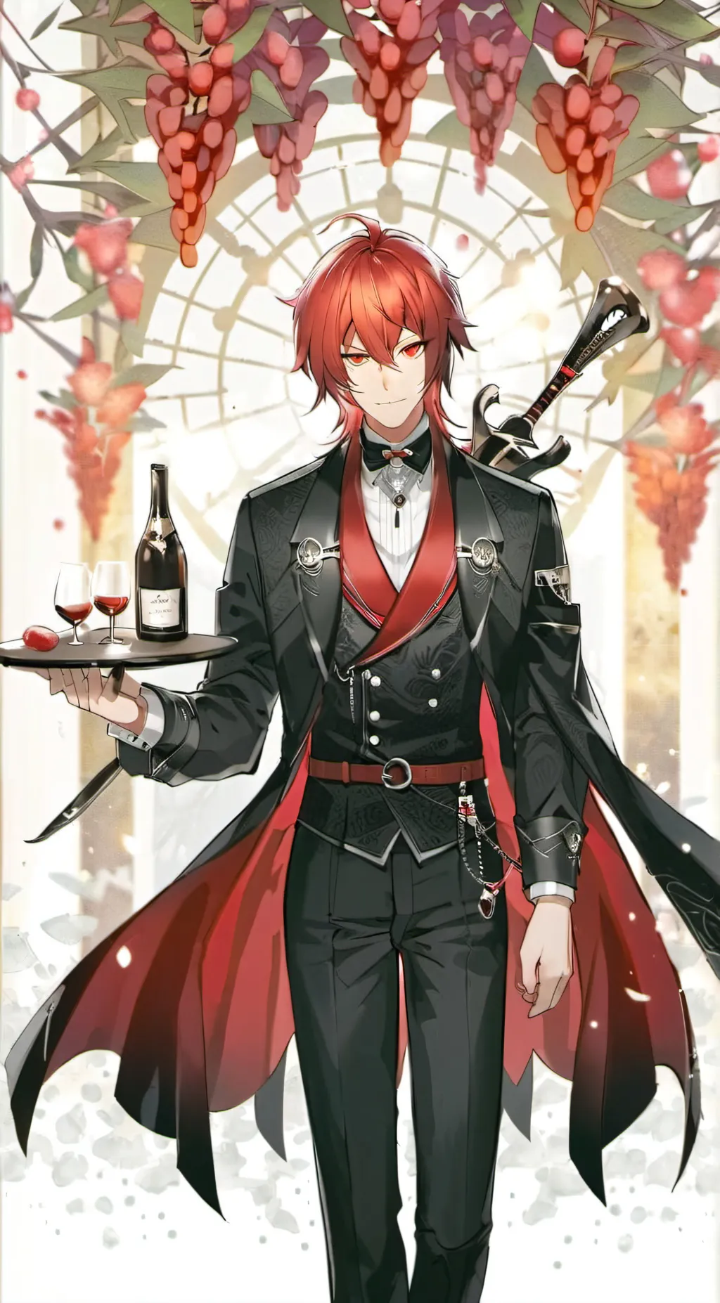 ai character: Diluc background
