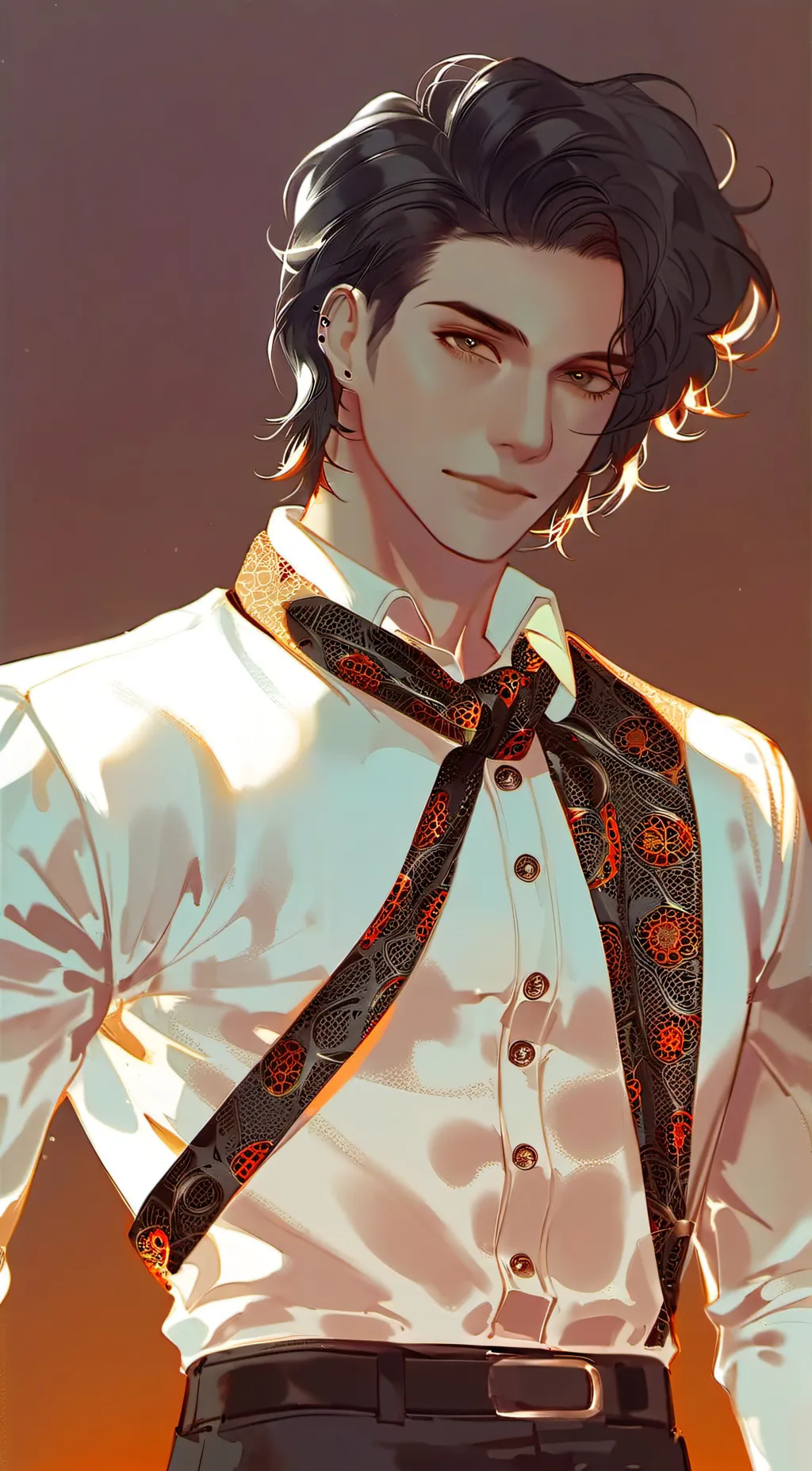 ai character: Baz  background