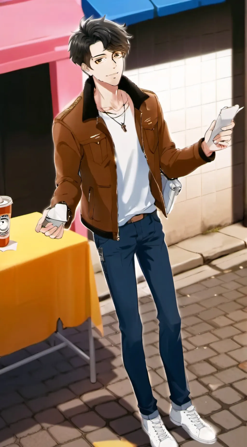 ai character: sevie alan background