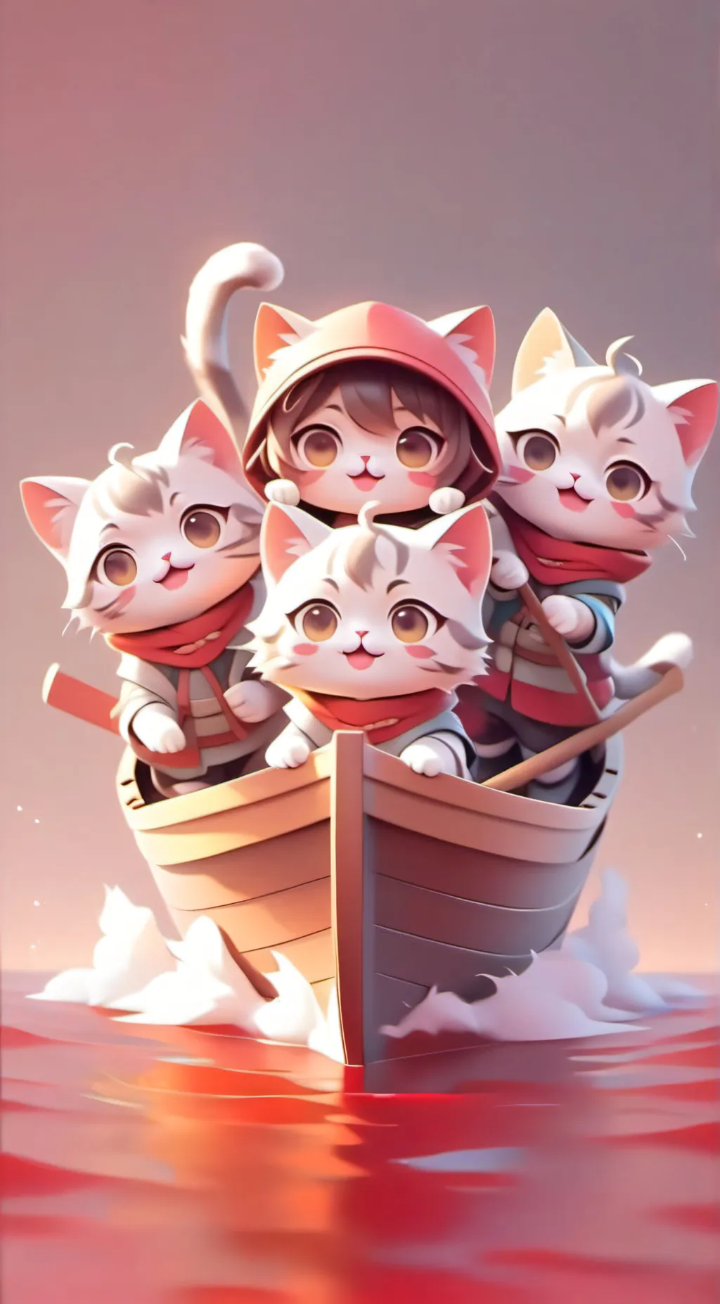 ai character: the flood cats background