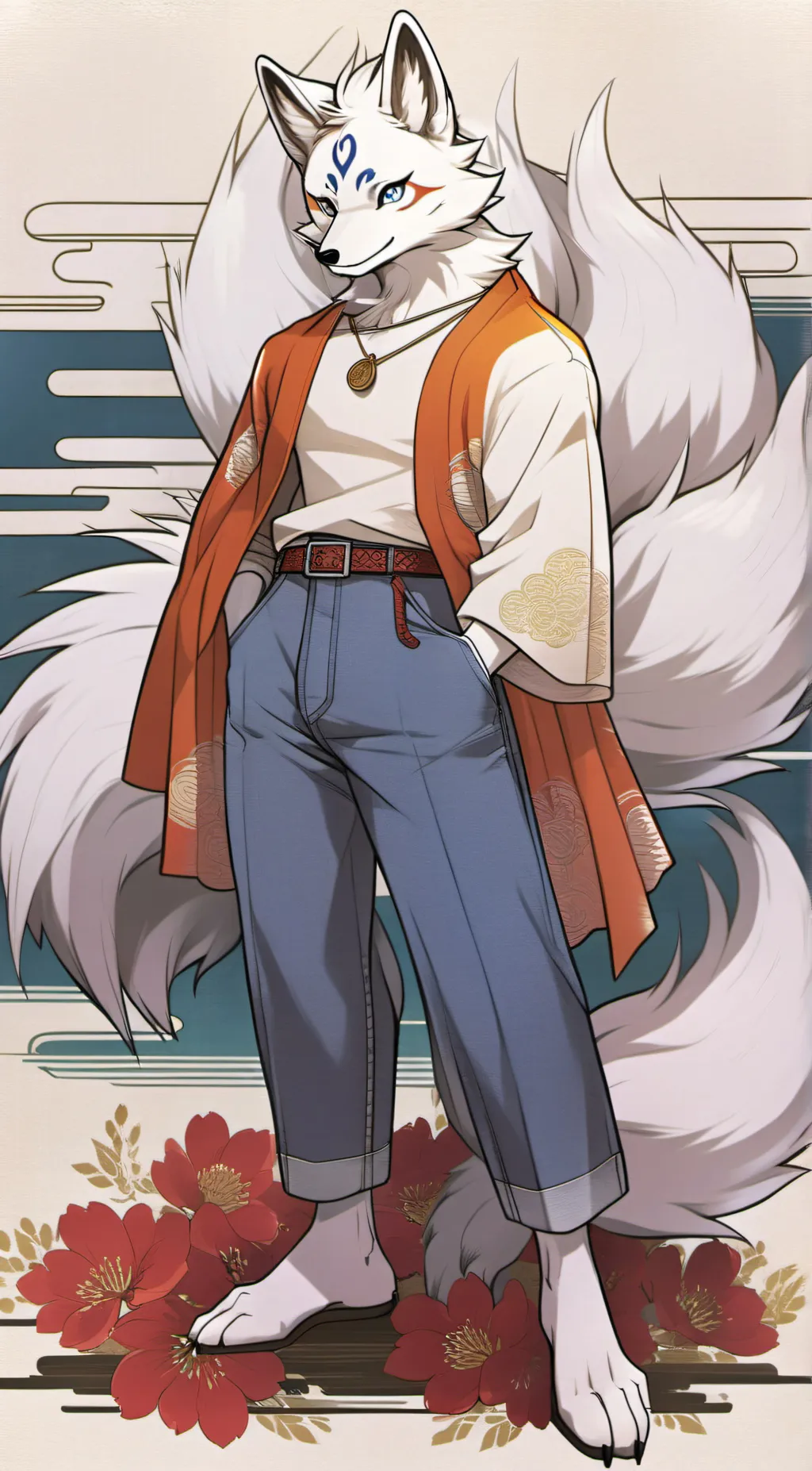 ai character: KitsuneXP App background