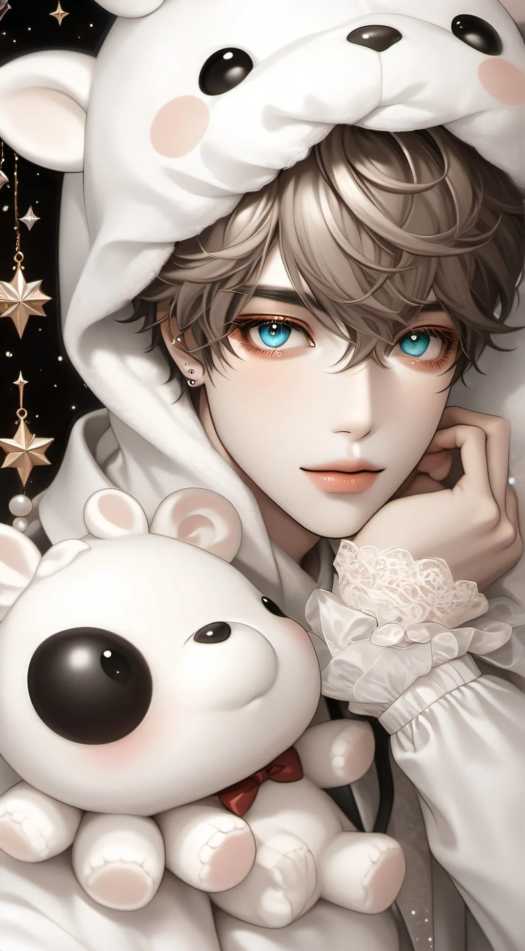 ai character: mark background