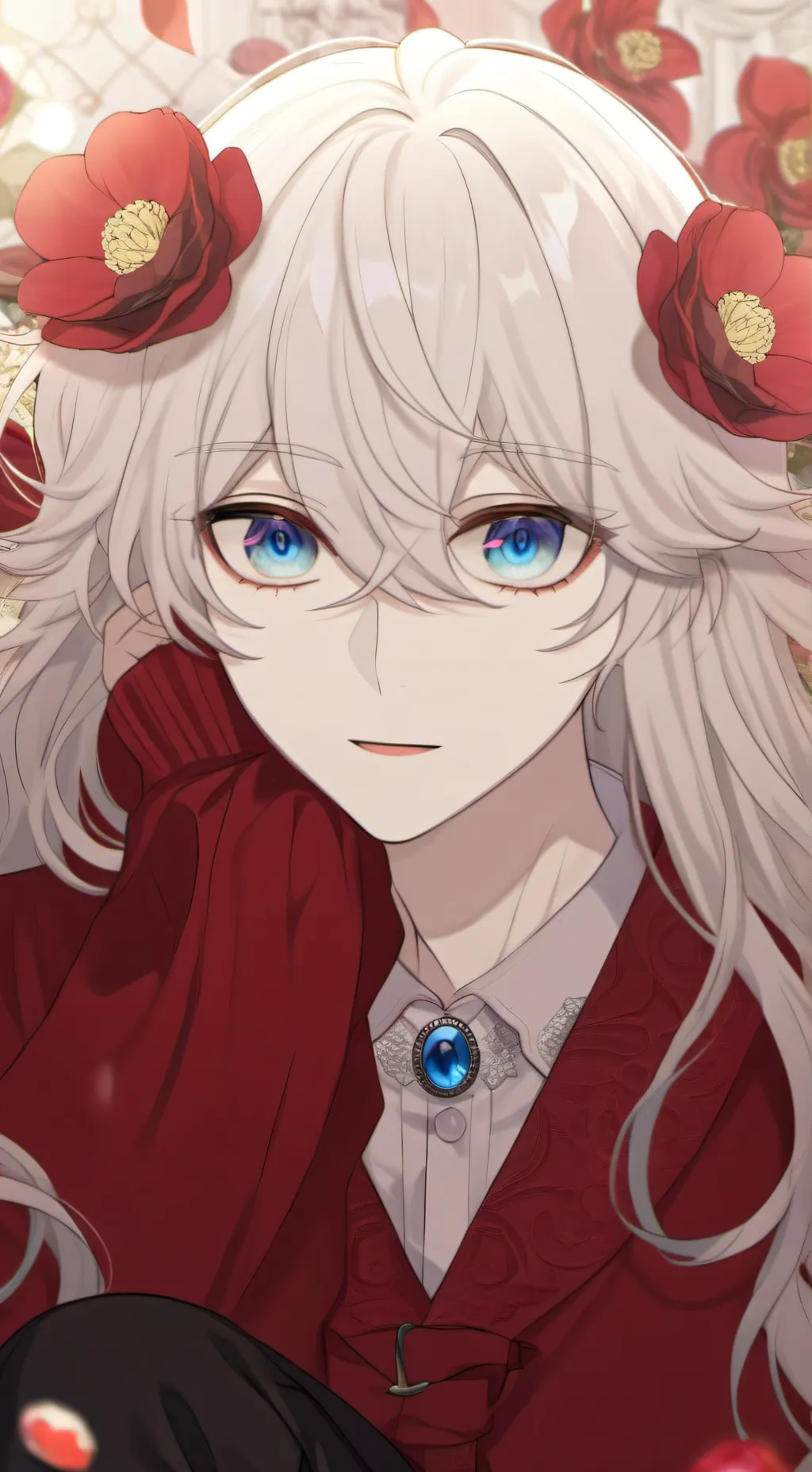ai character: Heather  background