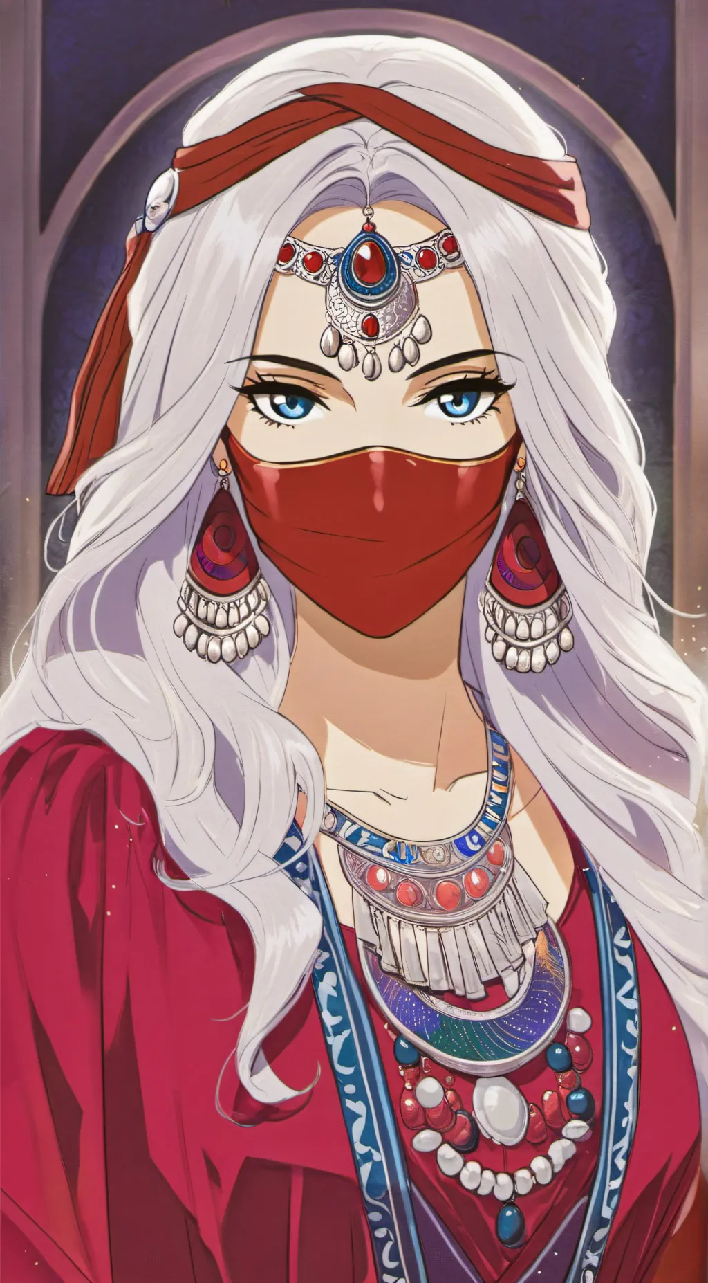 ai character: Ruby background
