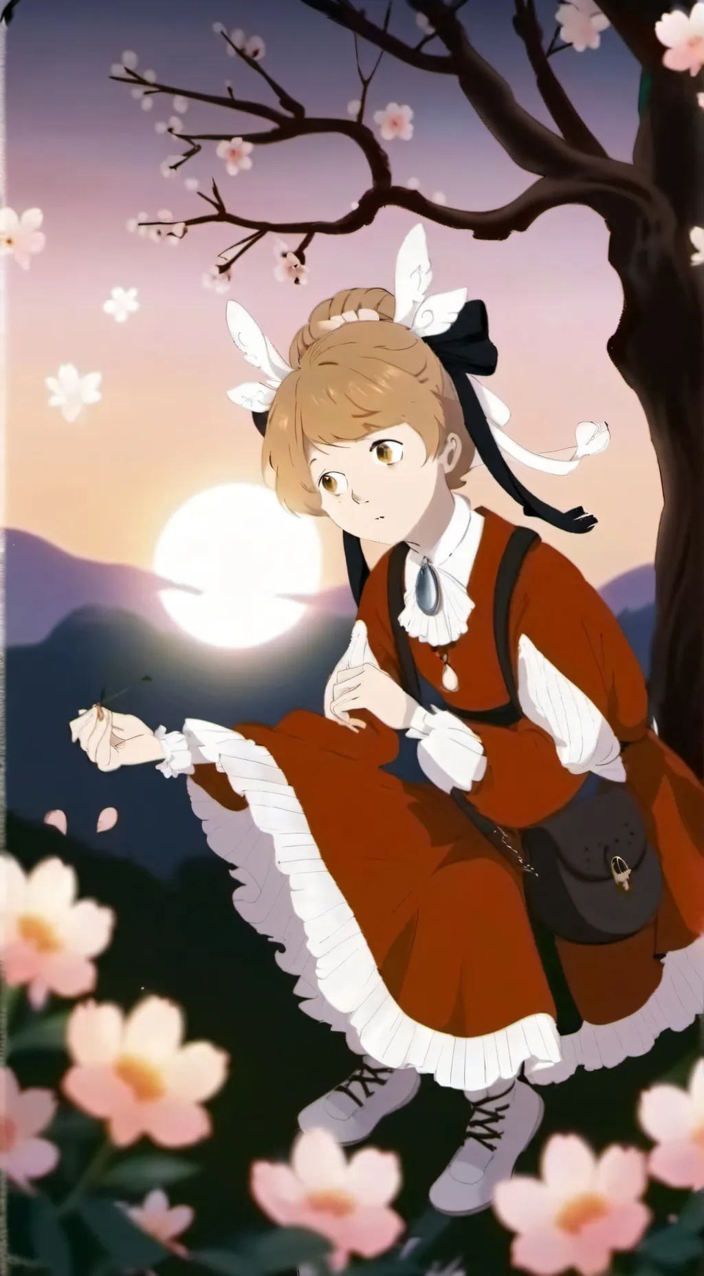 ai character: penny morris  background