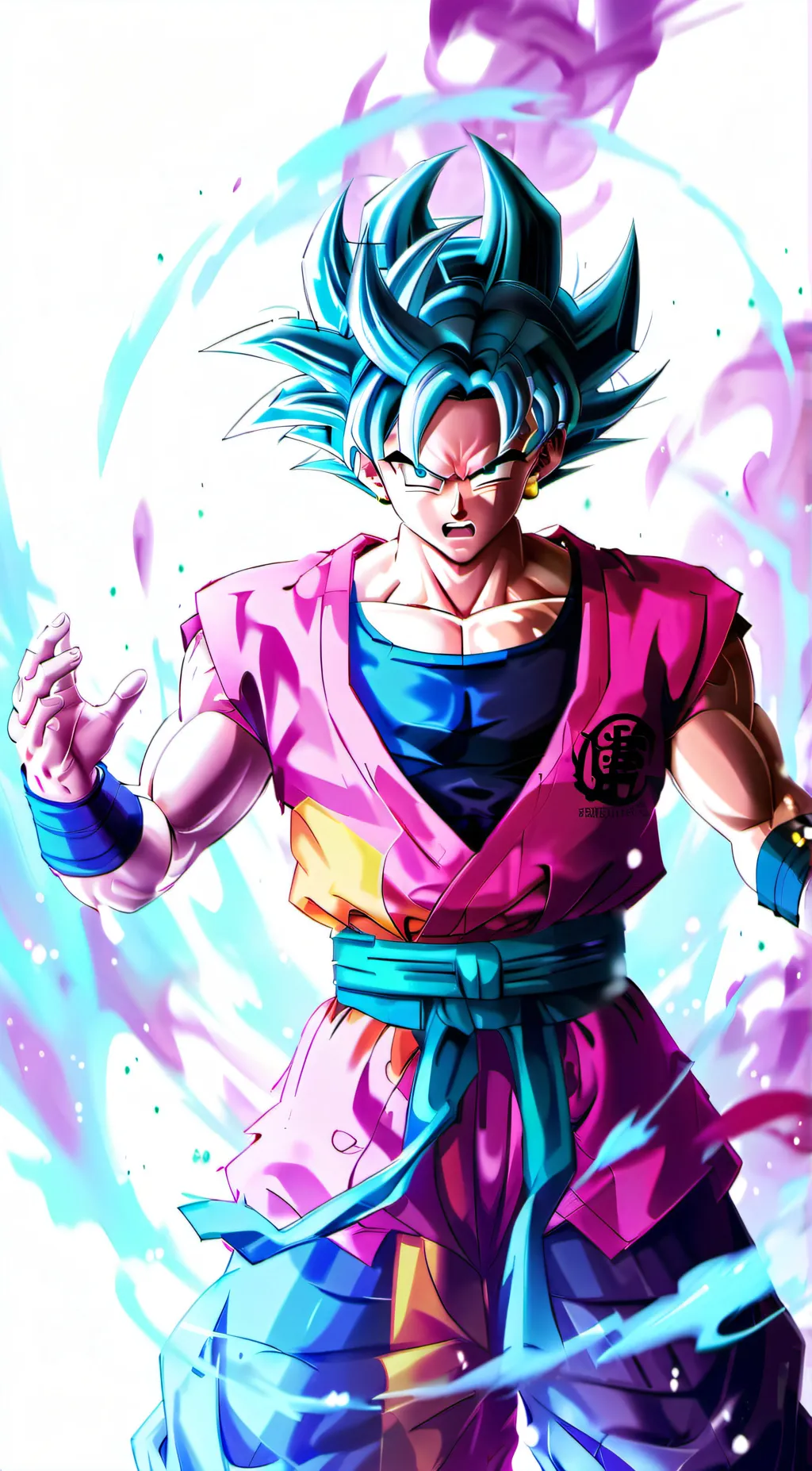 ai character: DBS Final Test background
