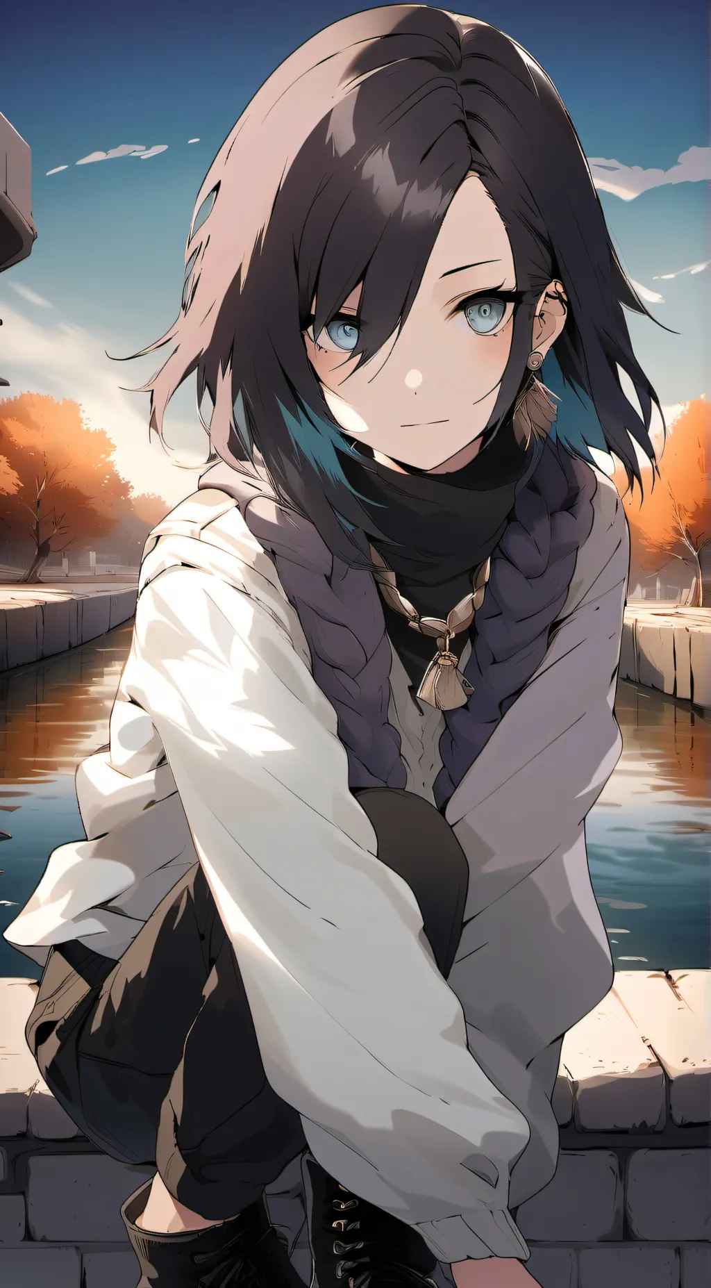 ai character: me the creator  background