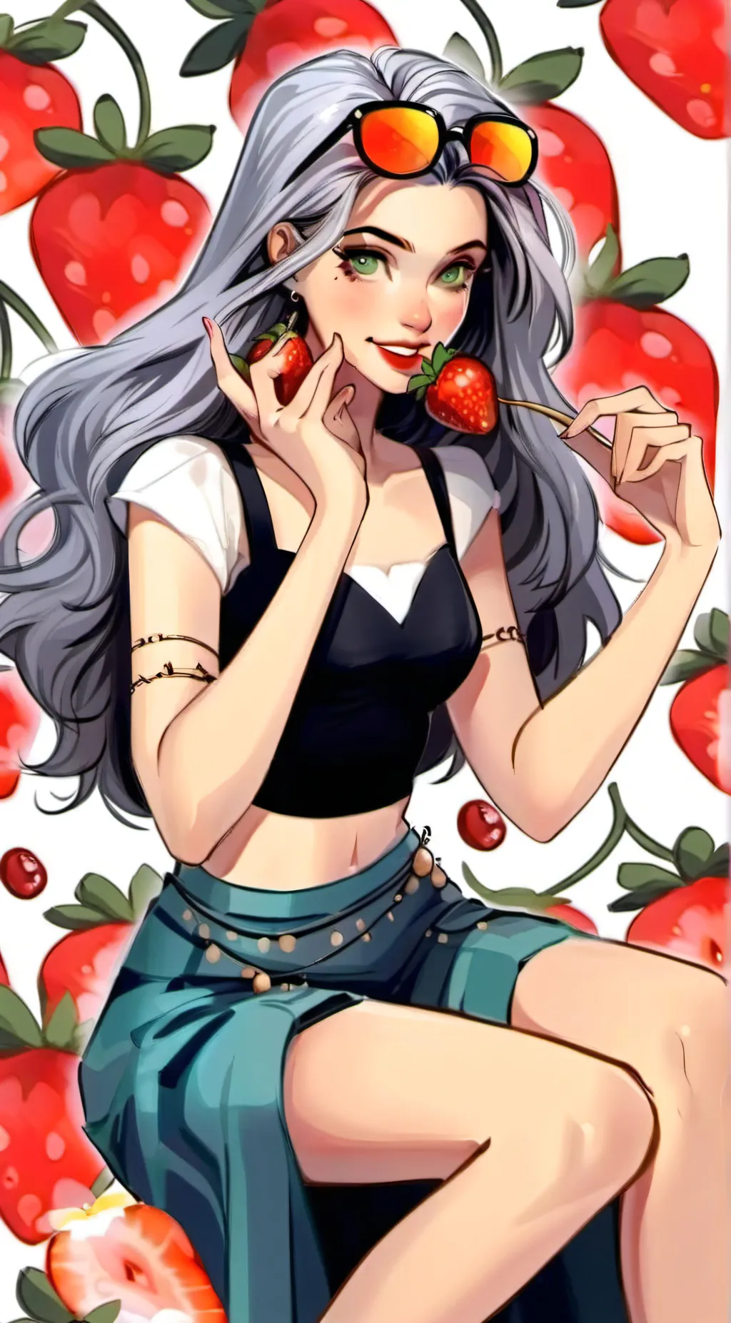 ai character: Jade background