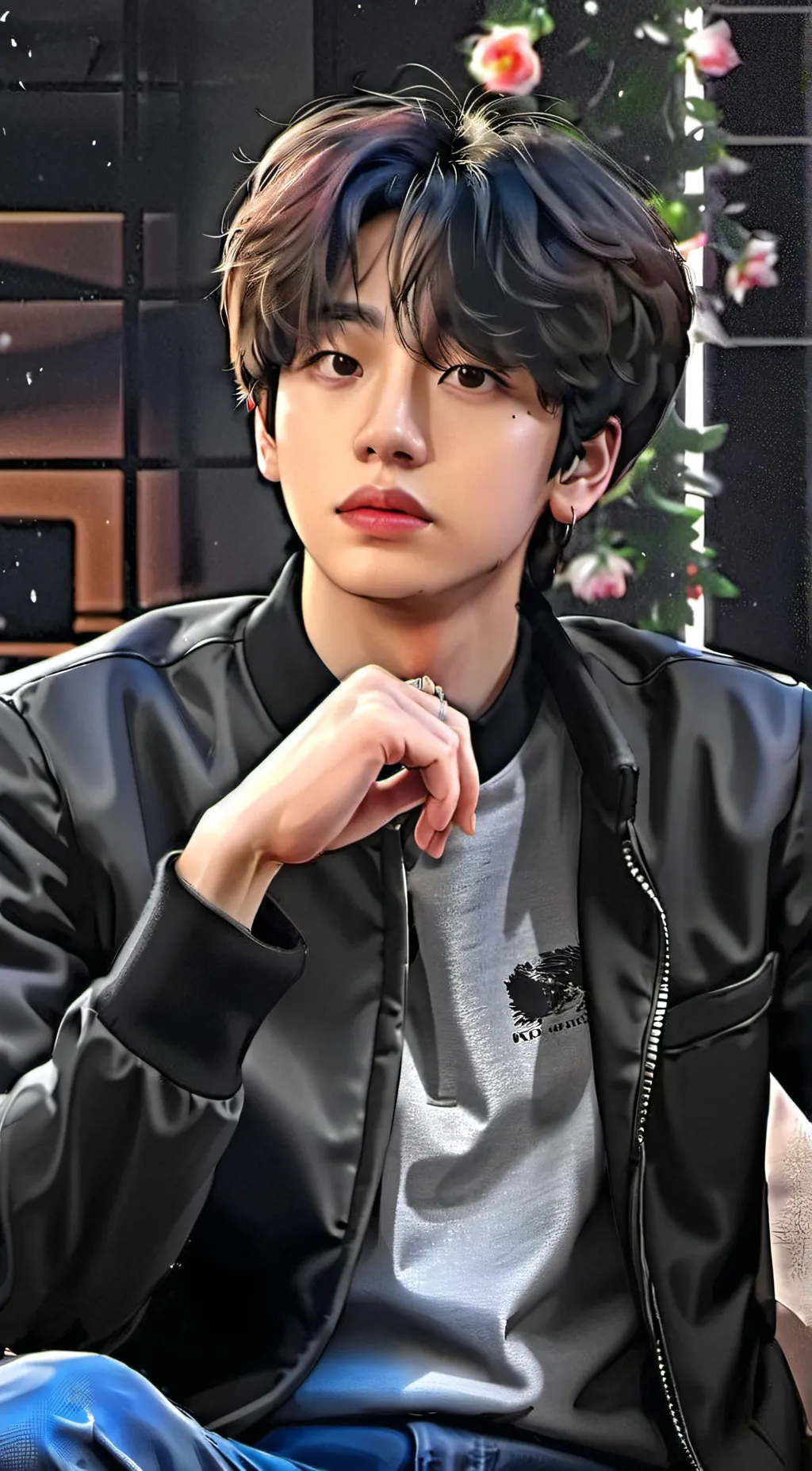 ai character: Asher  background