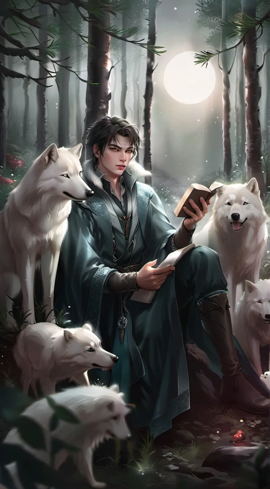 ai character: Aspen background
