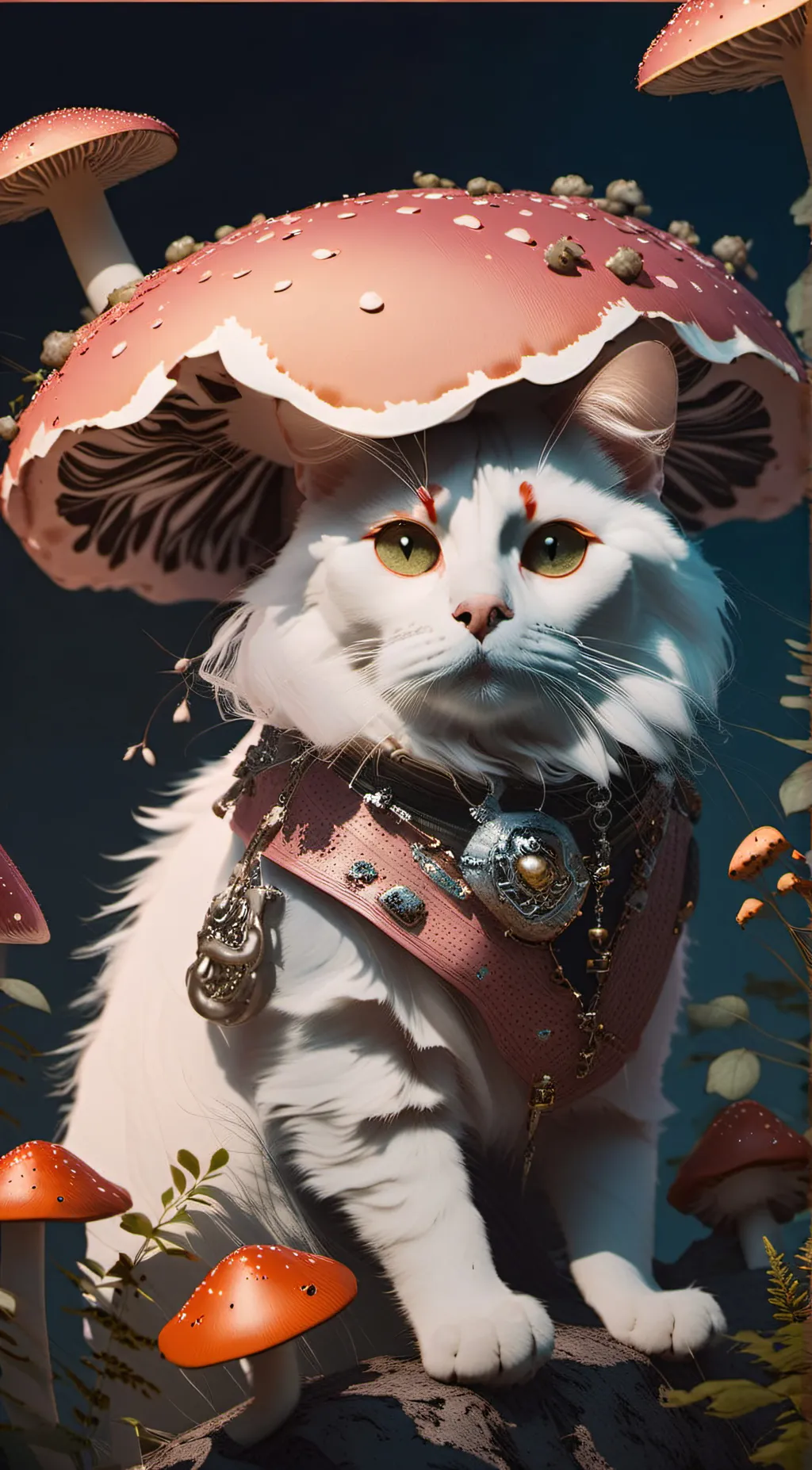 ai character: kitty  background