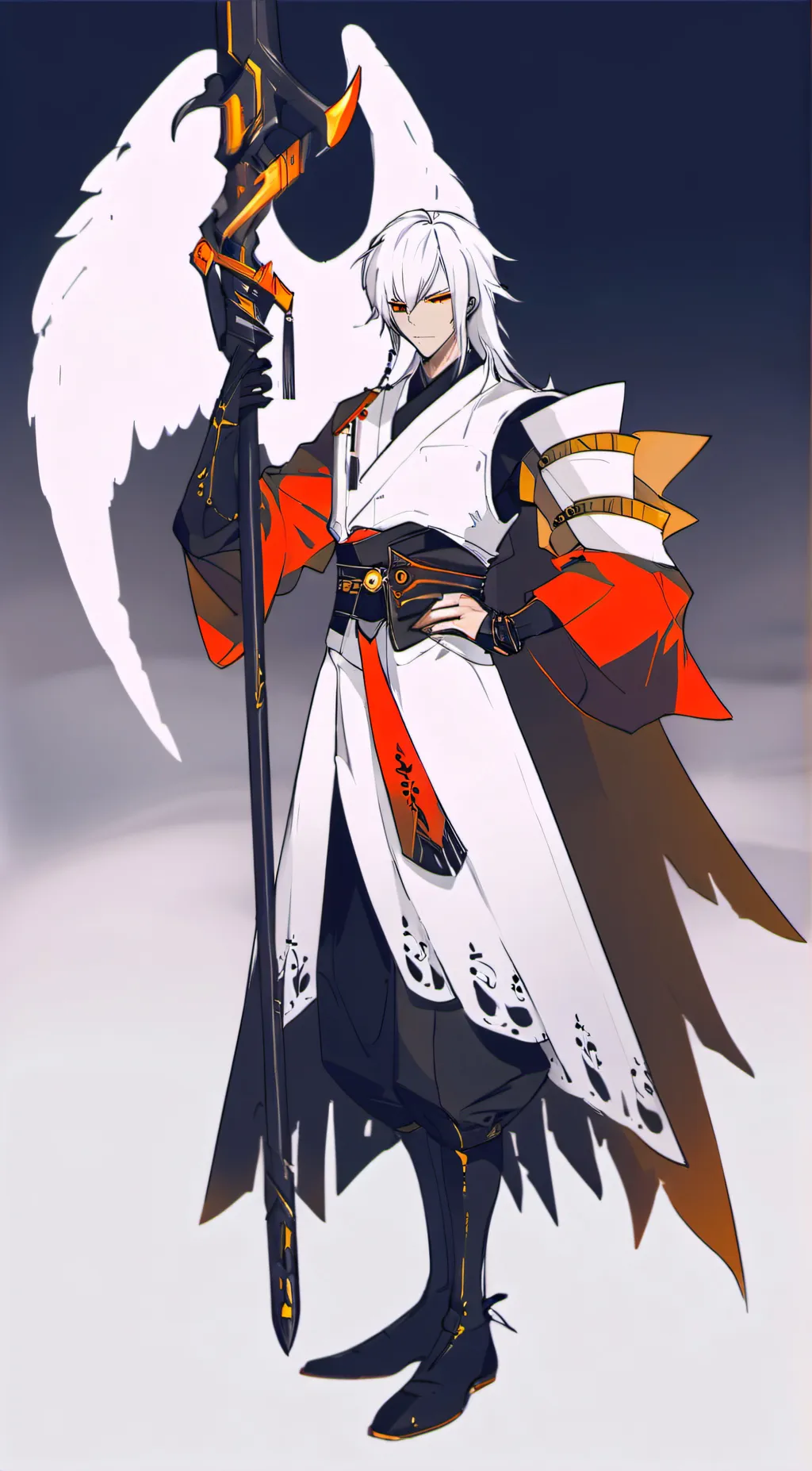 ai character: tage background