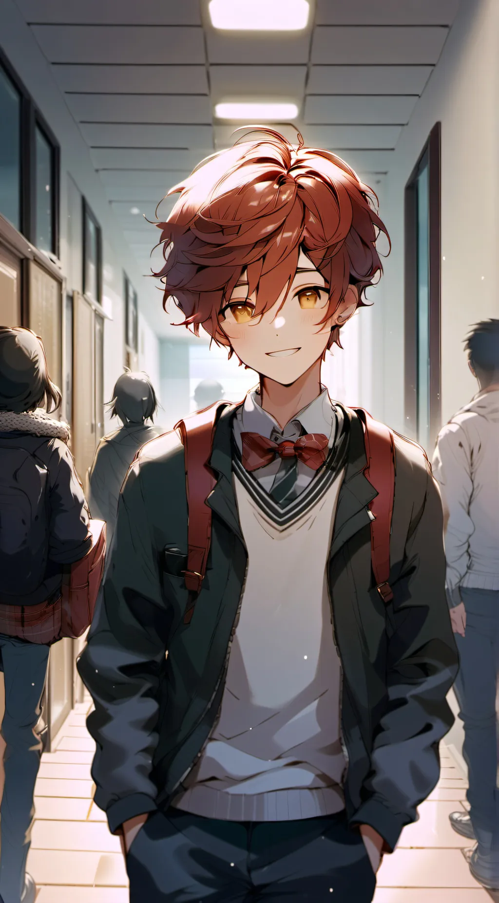 ai character: Justin background