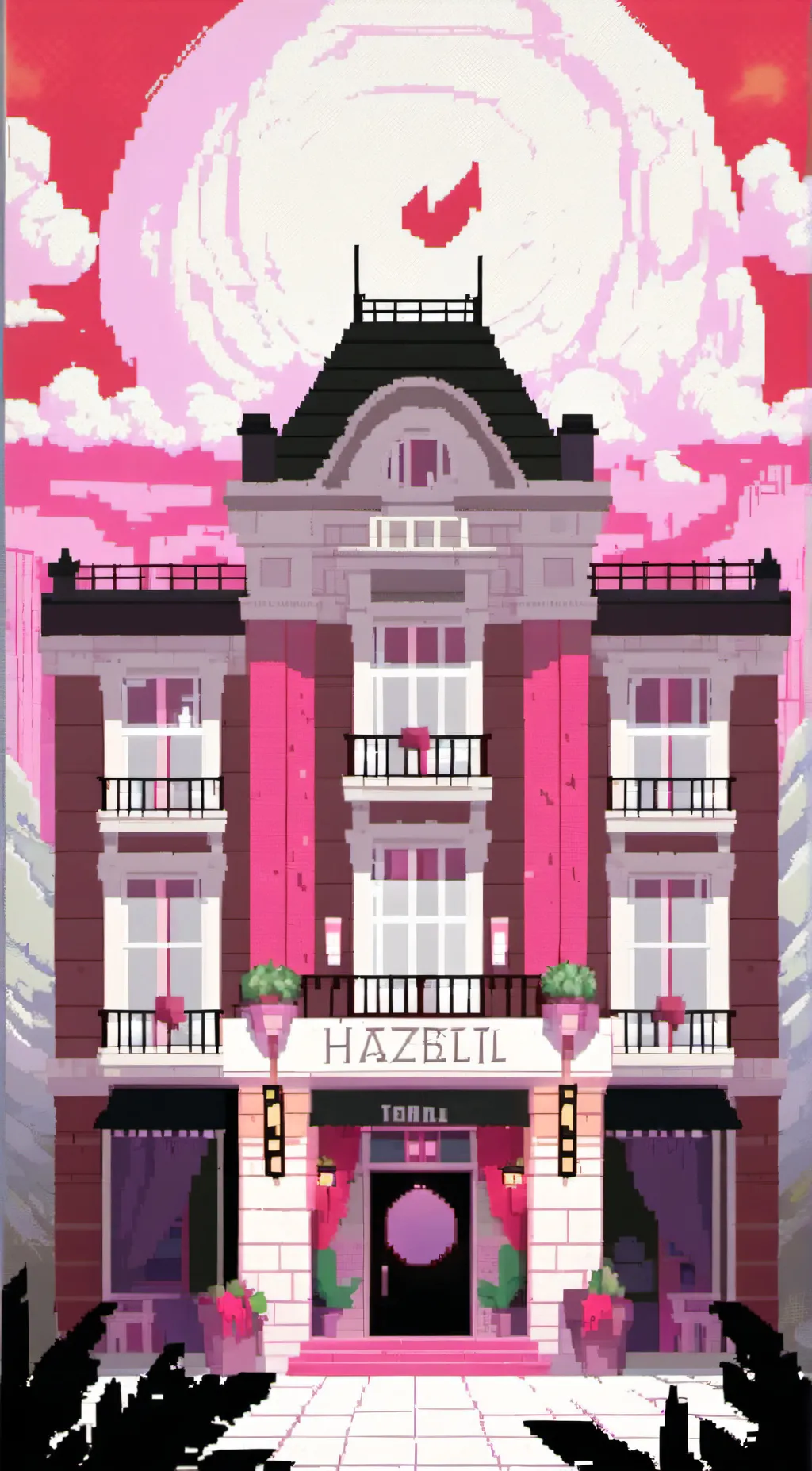 ai character: Hazbin Hotel!  background