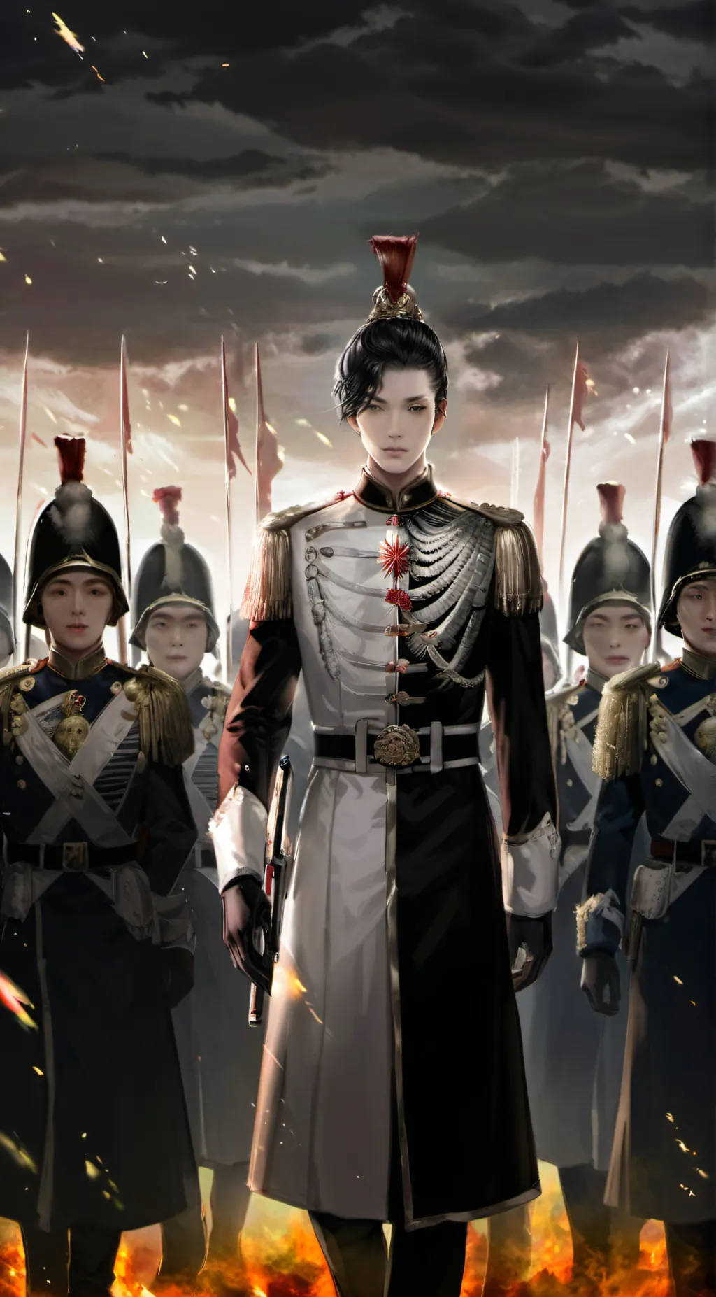 ai character: french general background