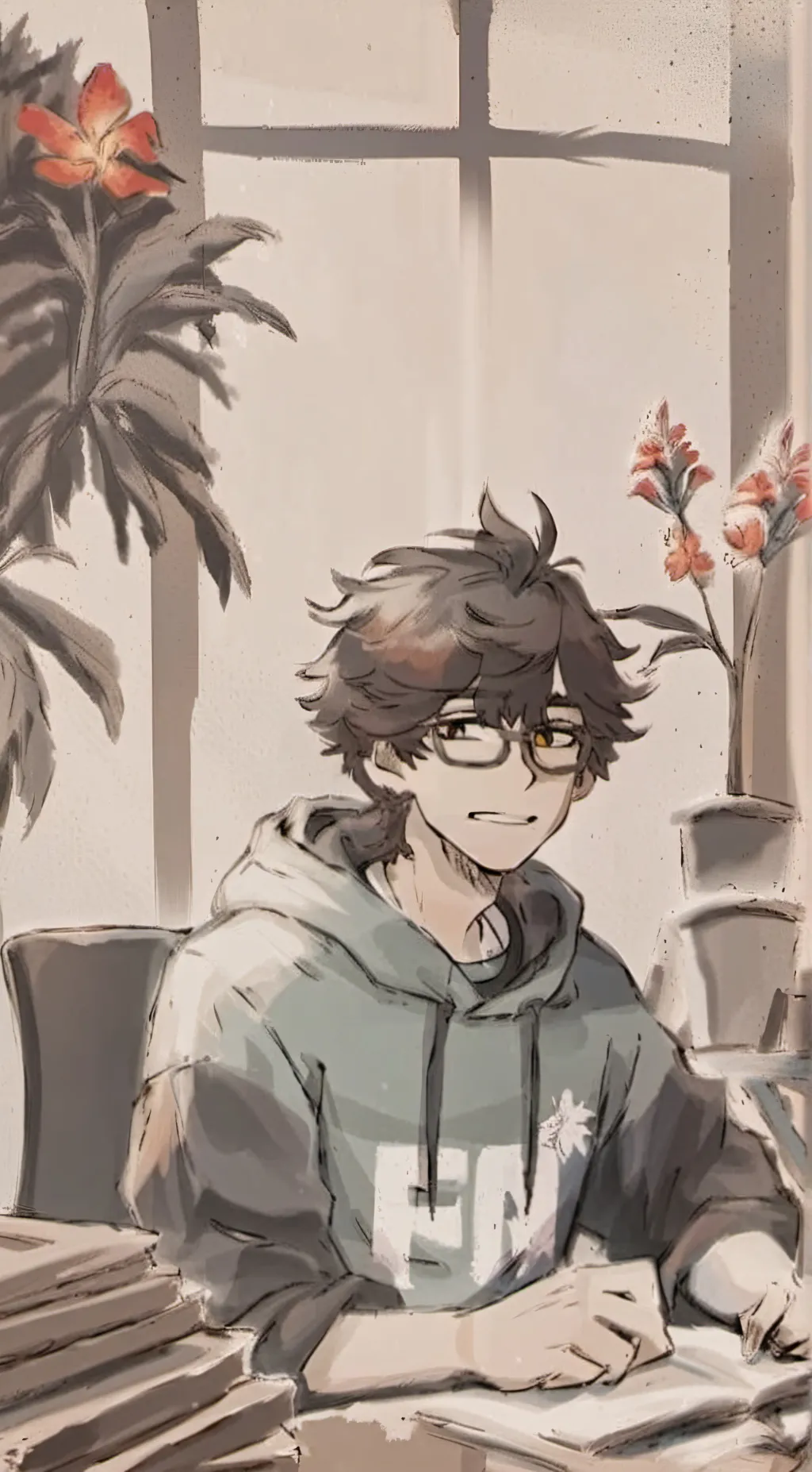 ai character: Alex background