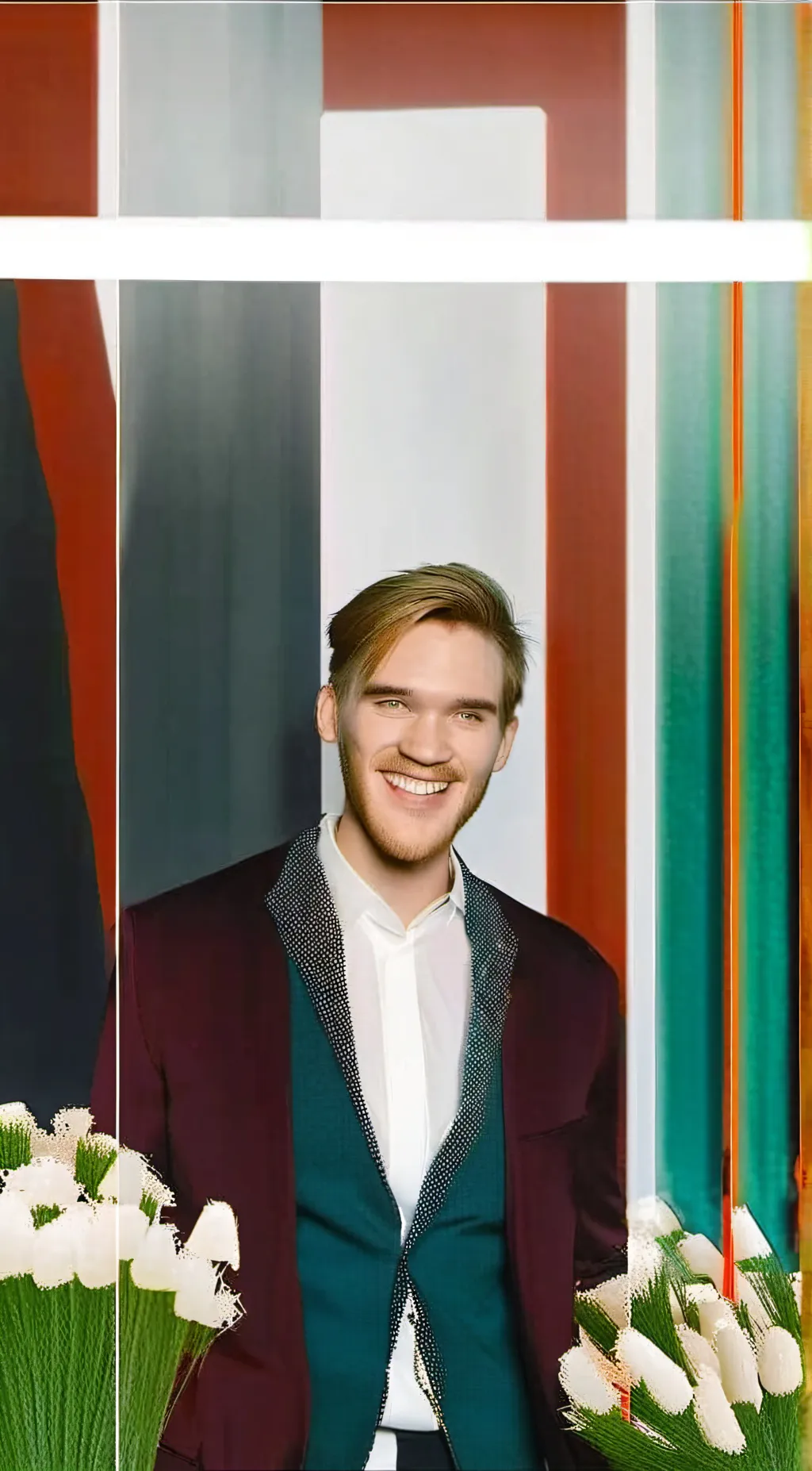 ai character: PewDiePie background