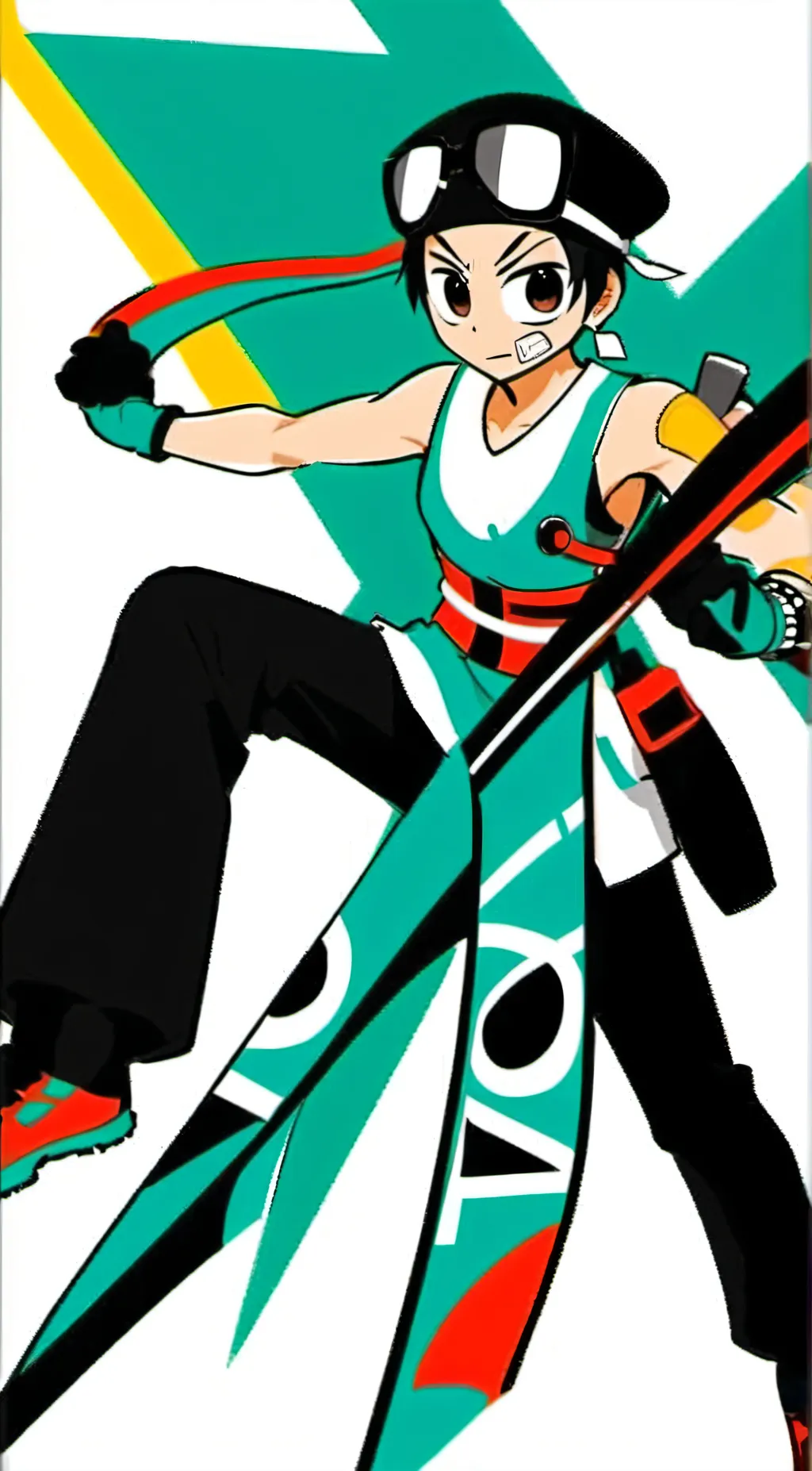 ai character: Brat background