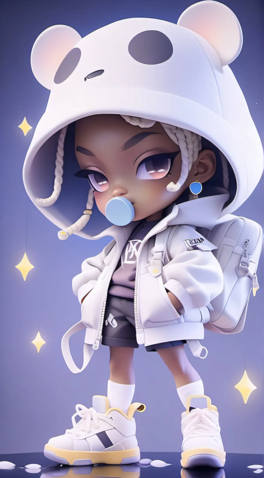 ai character: kk background