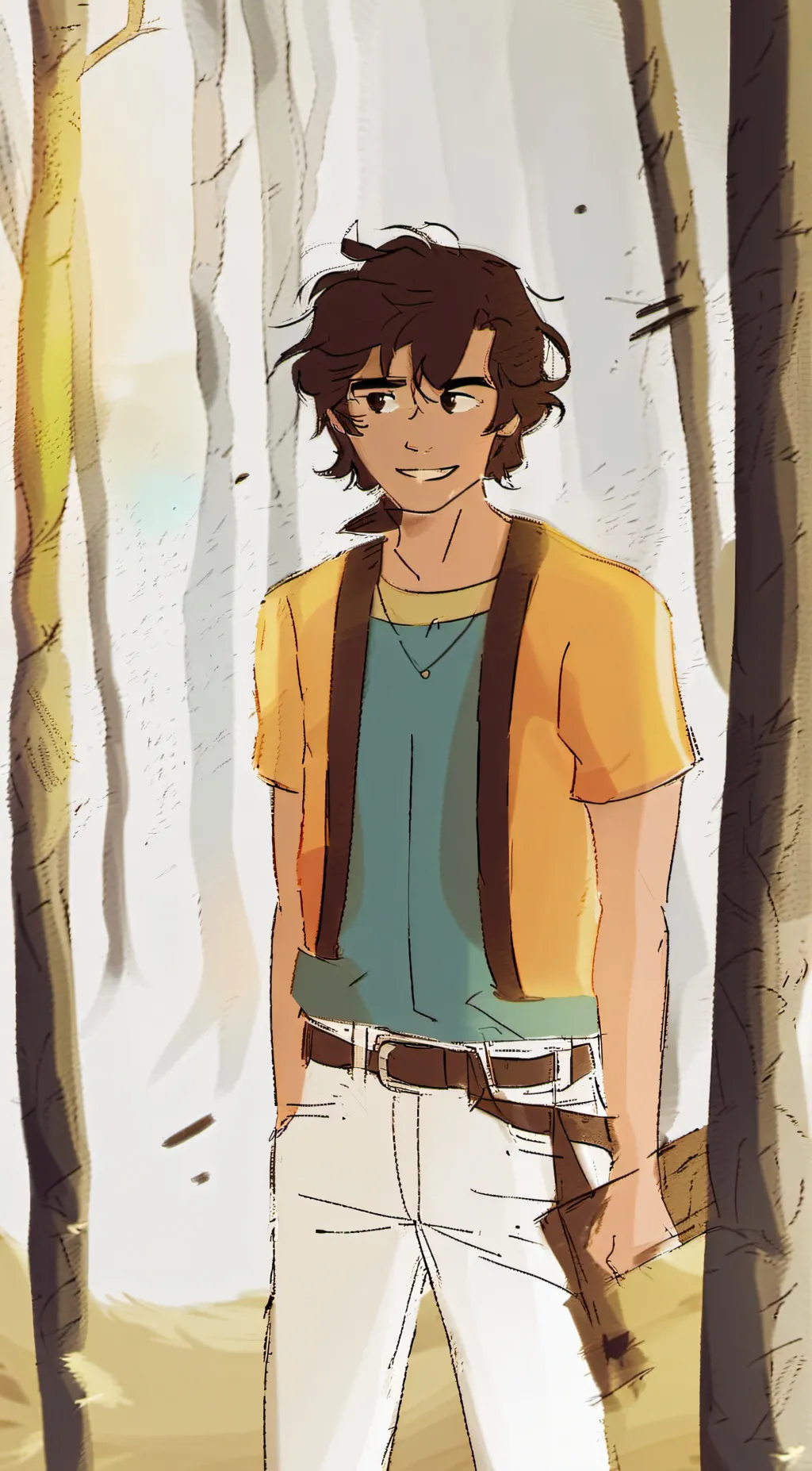 ai character: leo valdez background