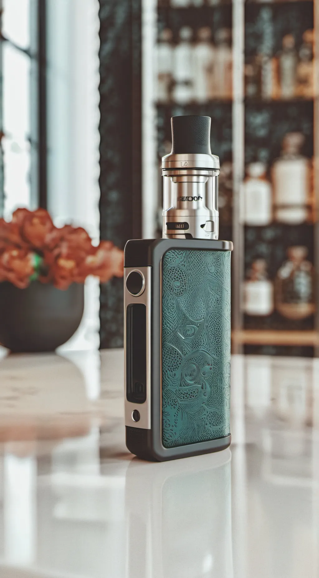 ai character: a special vape background