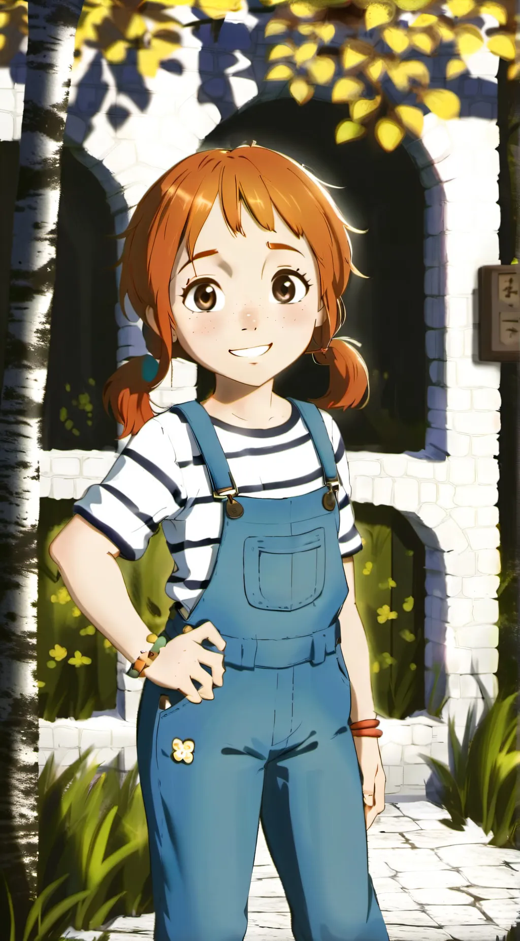 ai character: Mya Peterson  background