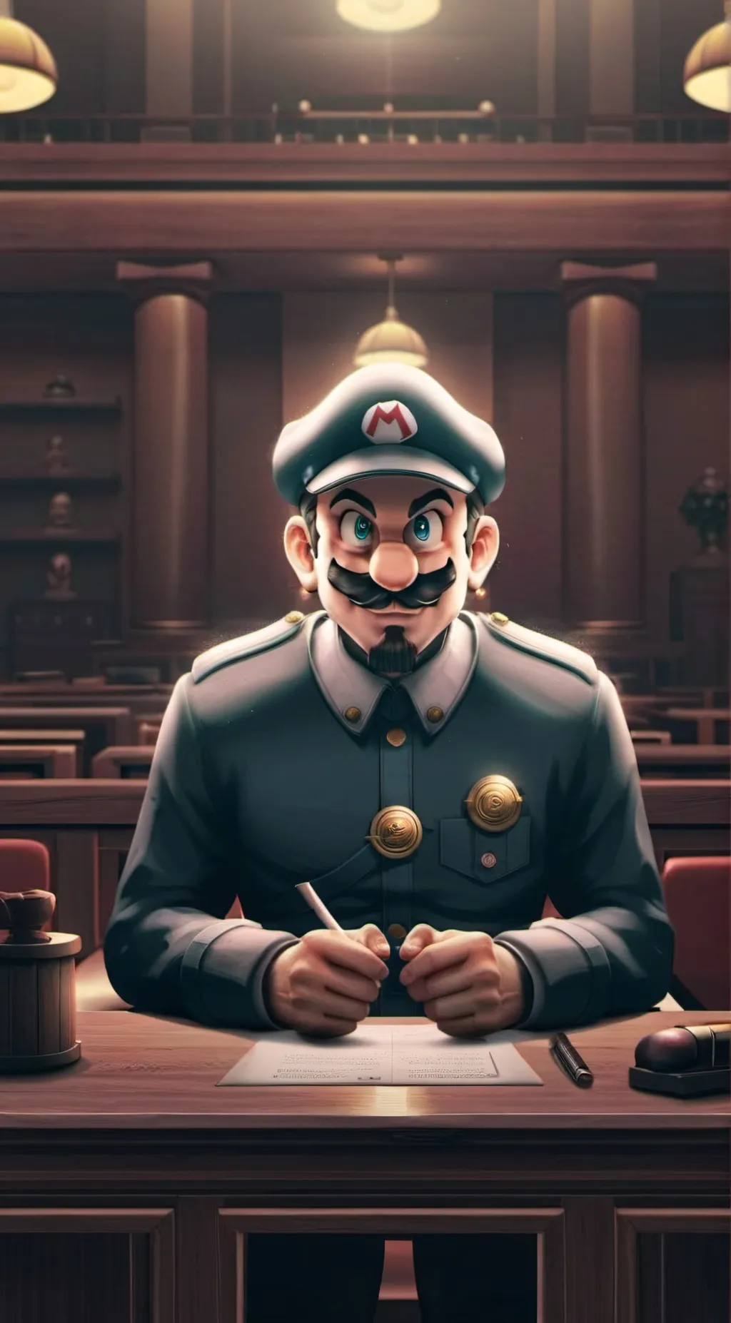 Talkie AI - Chat with mario do war crime