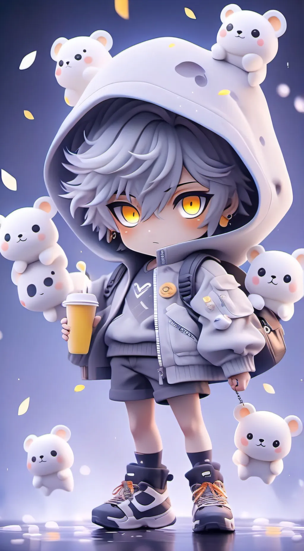 ai character: astrobear background