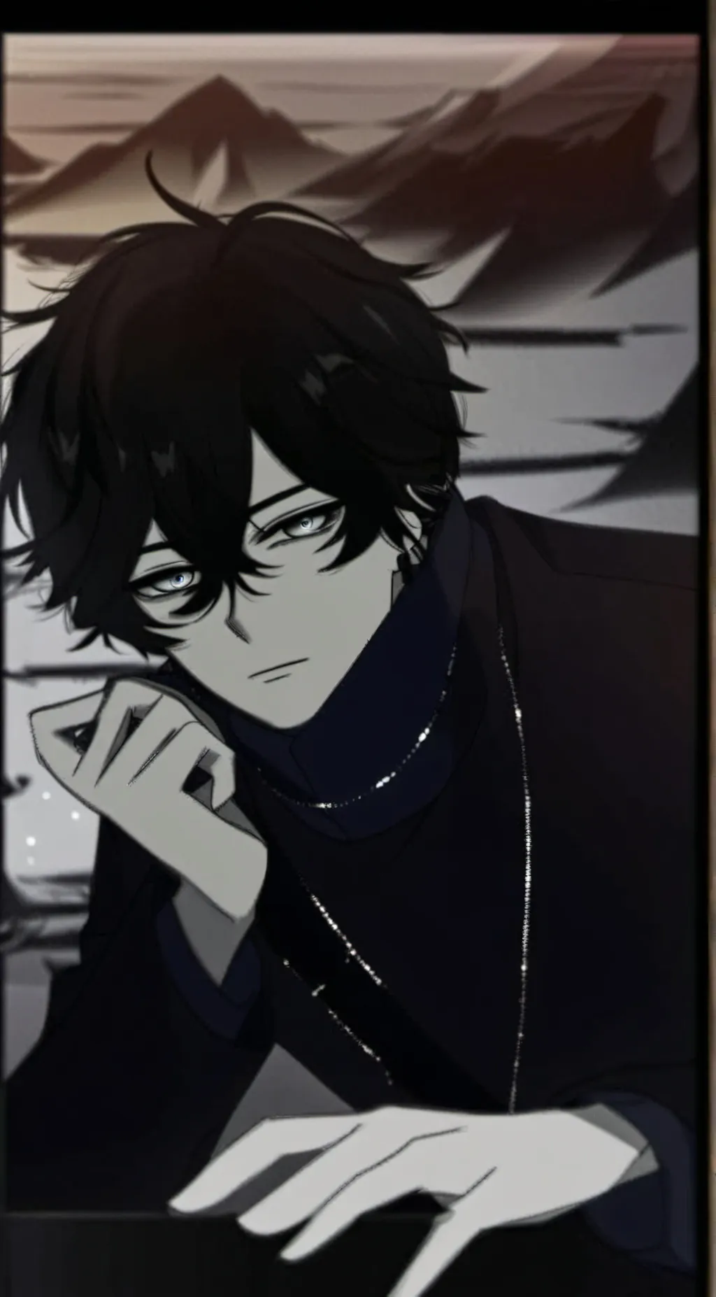 ai character: Claude  background