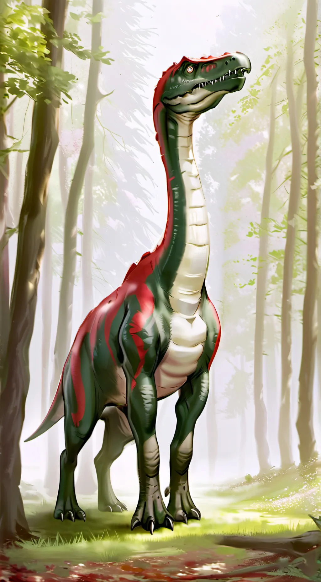 ai character: Brachiosaurus background