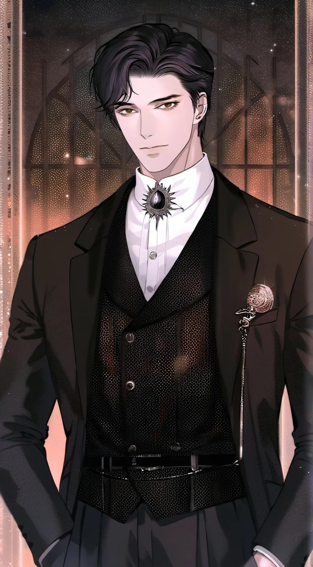 ai character: Spencer background