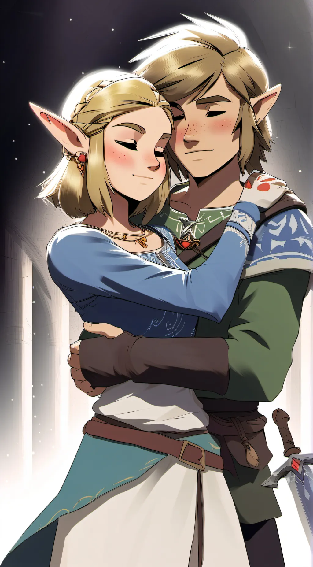 ai character: Zelda background