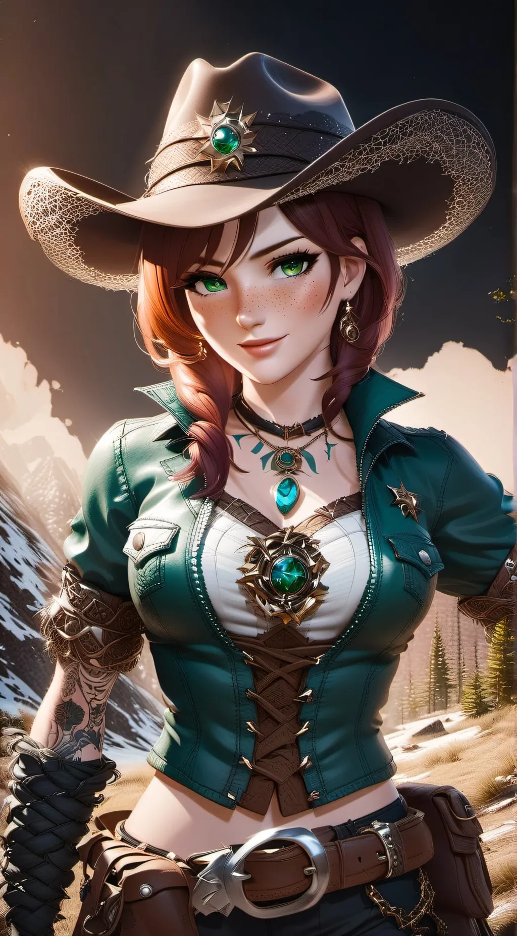 ai character: Amelia background