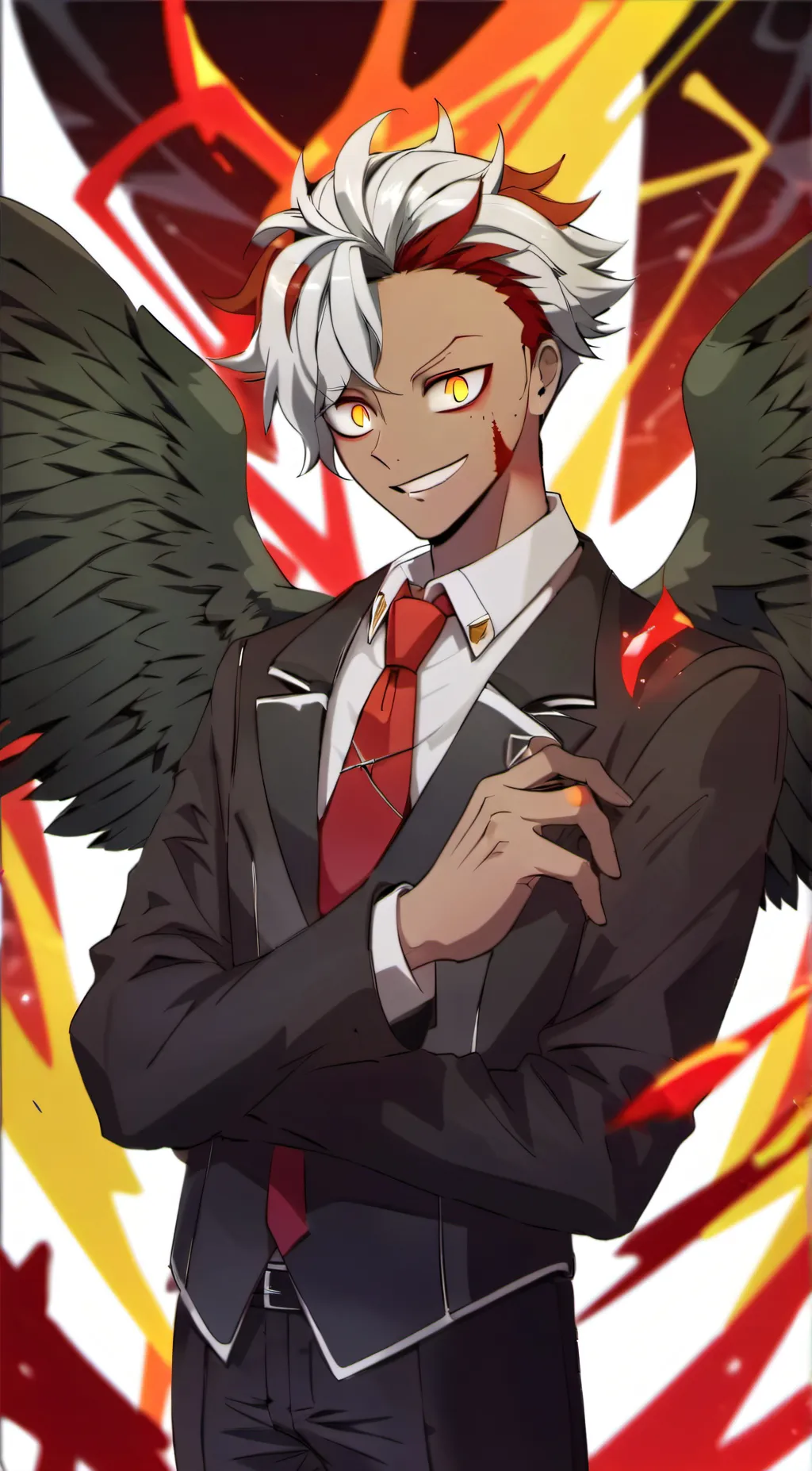 ai character: Rage background