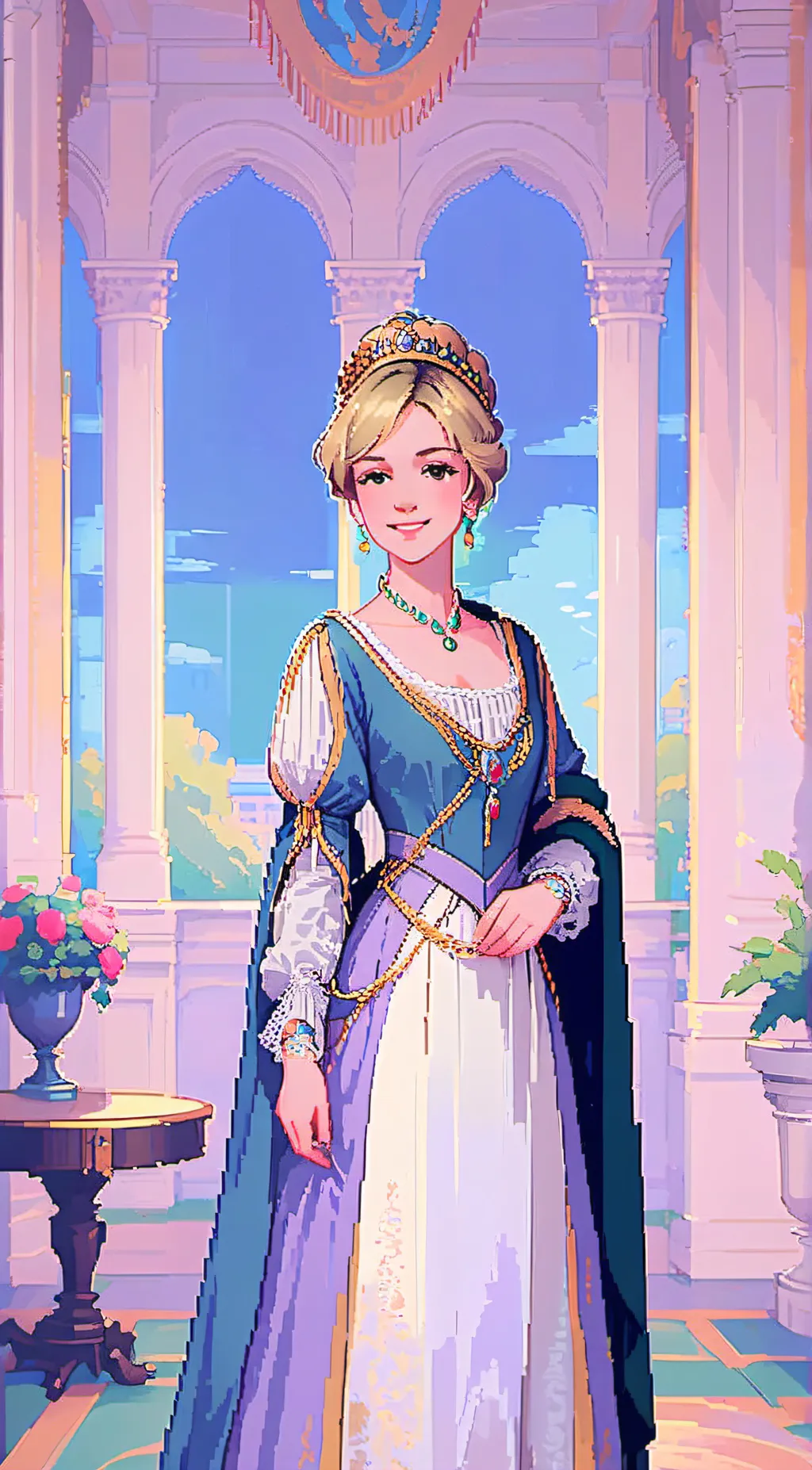 ai character: Princess Daniella background