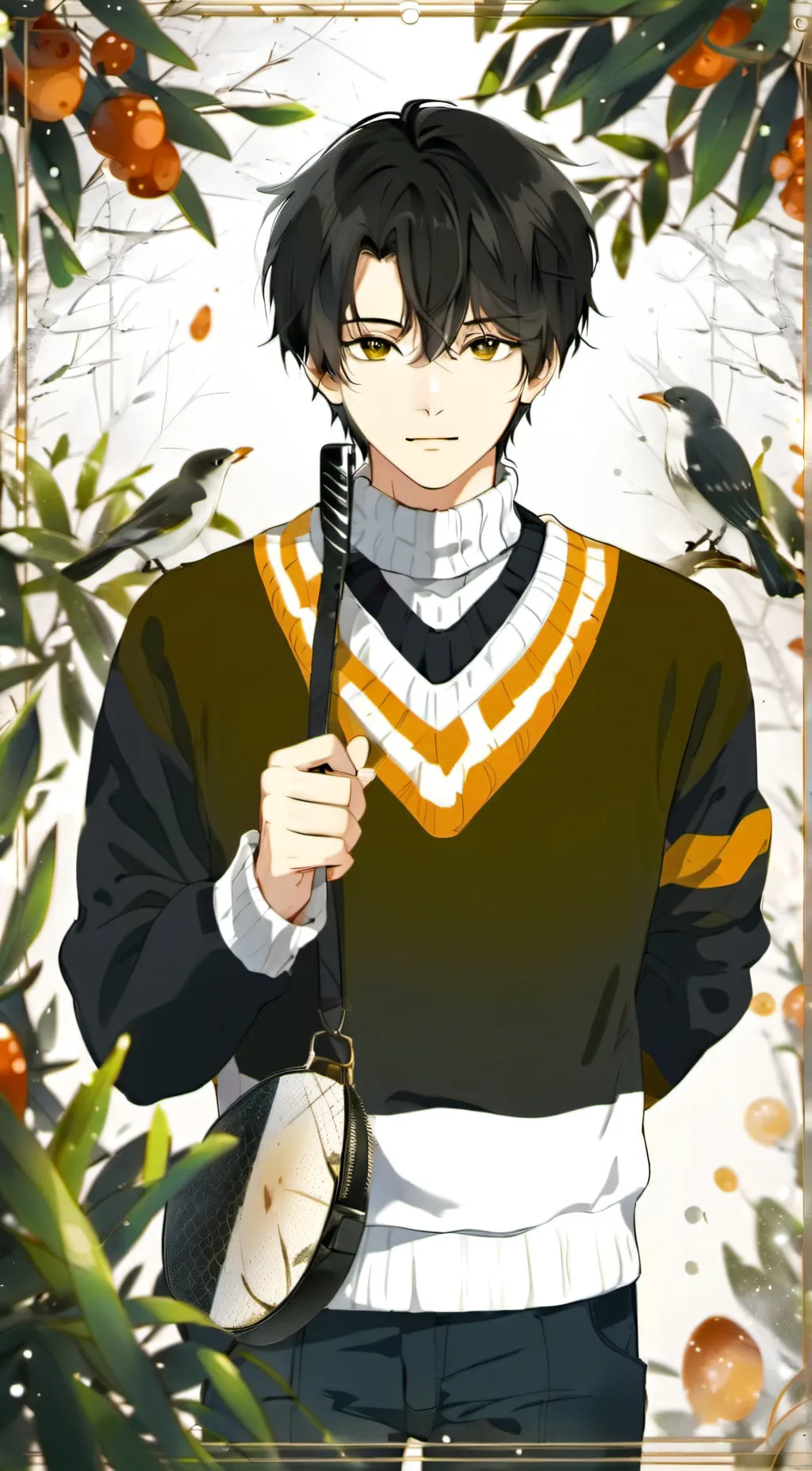 ai character: Kento  background