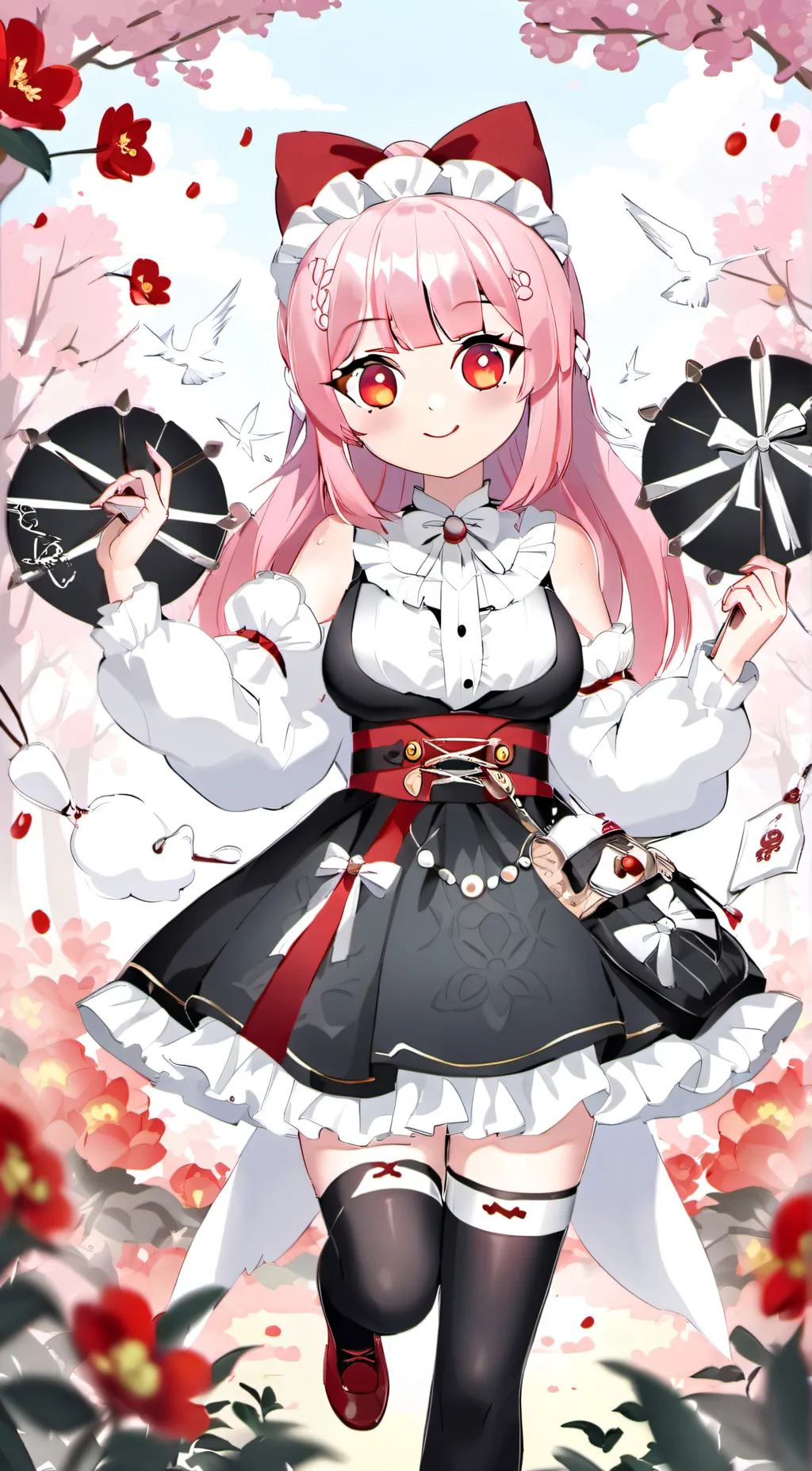 ai character: Rainbow  background