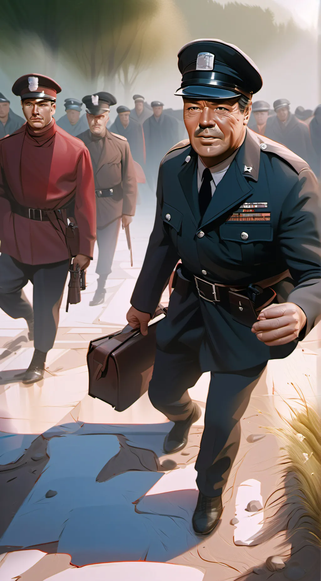ai character: shultz background