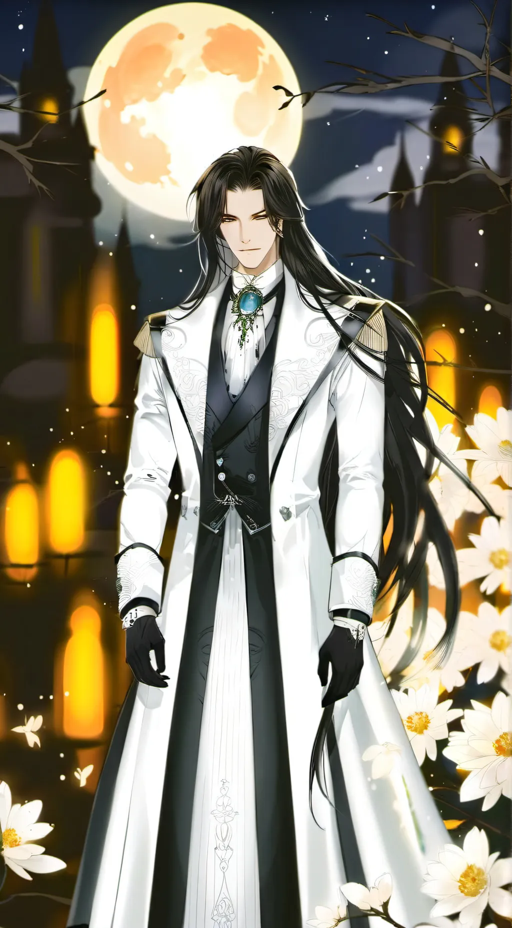 ai character: Uppermoons  background