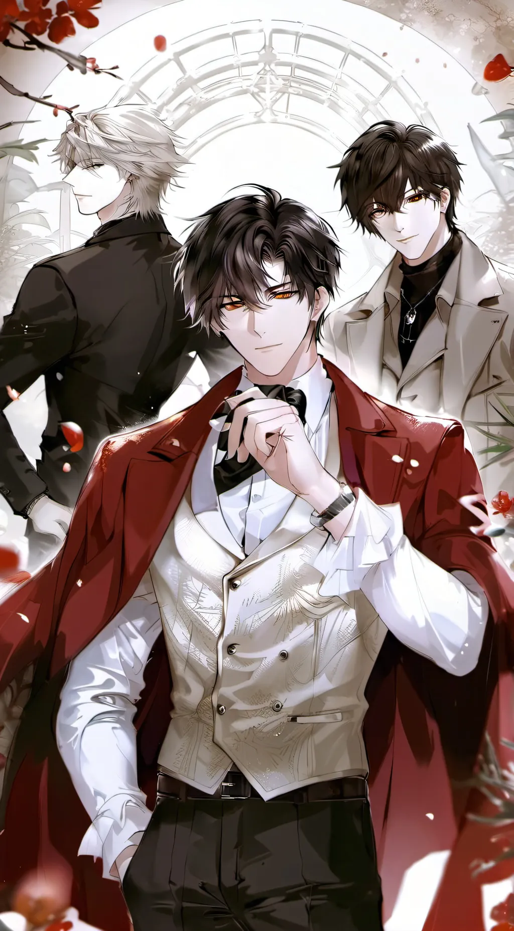ai character: Max, Evan, Jordan background