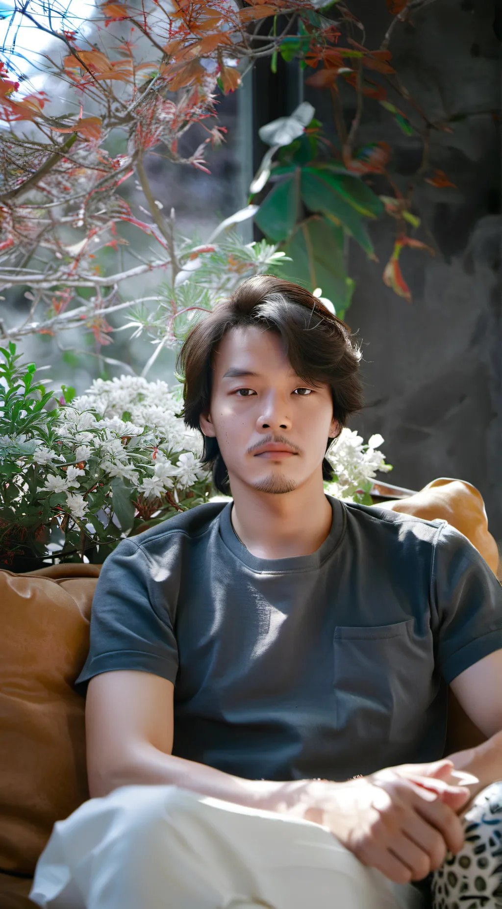 ai character: Mark background