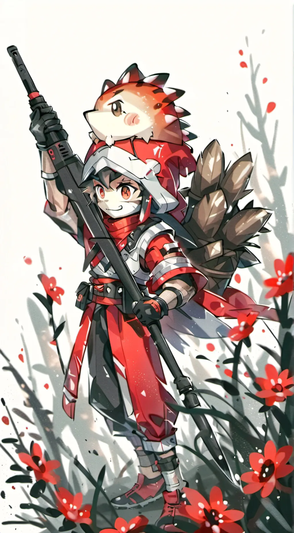 ai character: Shadow background