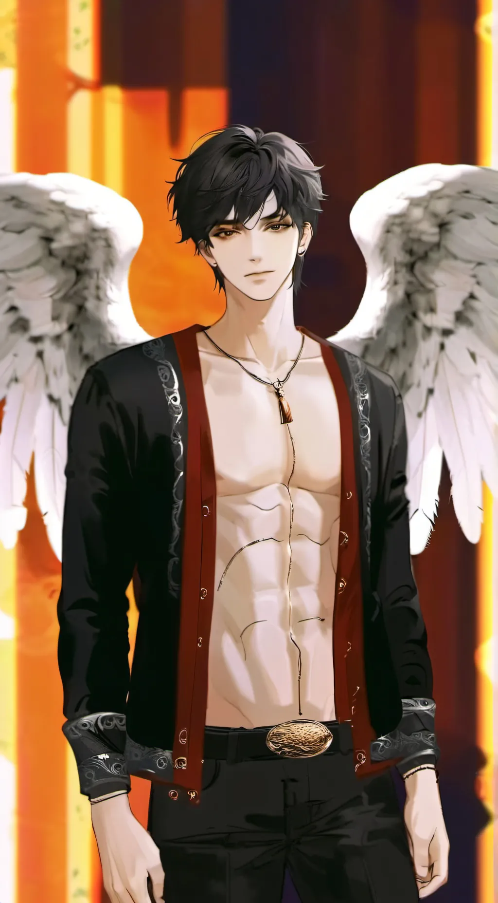 ai character: Hayabusa background