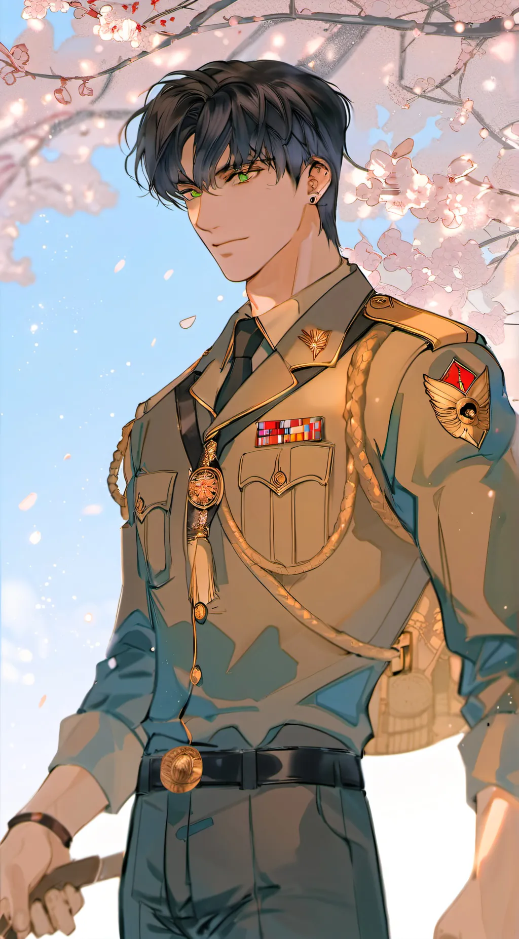 ai character: Dimitri Michael  background