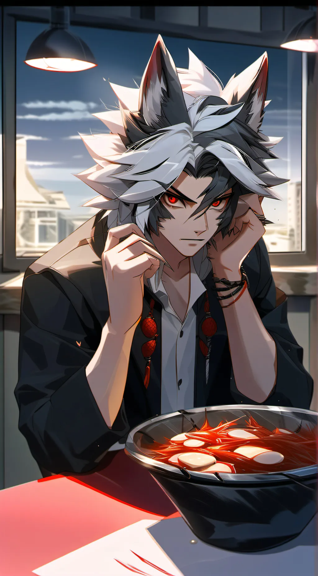 ai character: zack background