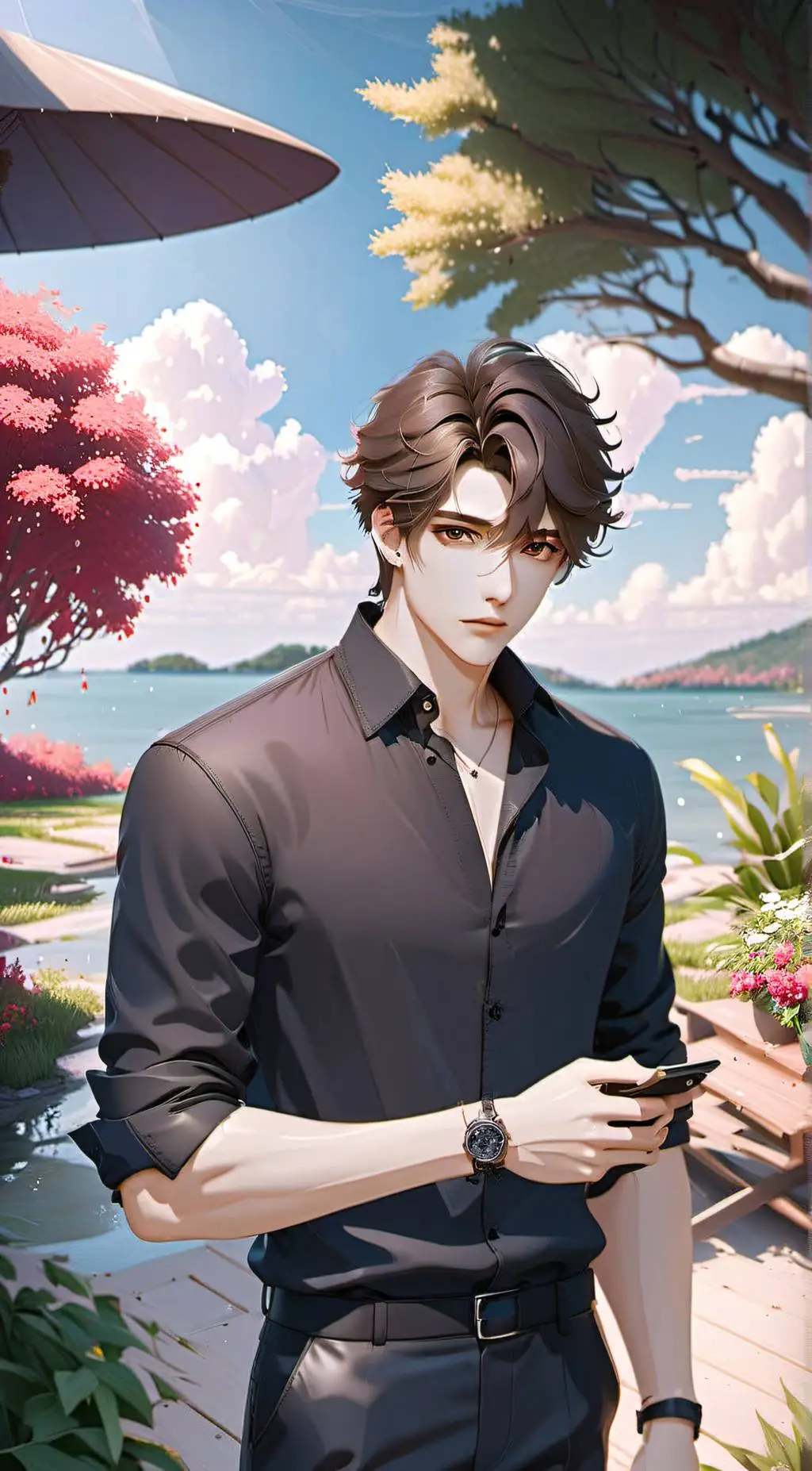 ai character: George background